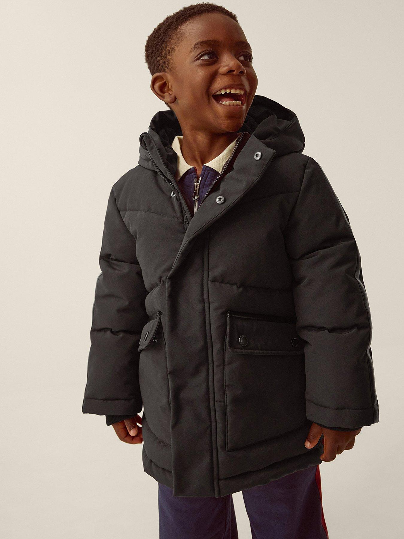 Monsoon Boys Padded Jacket - Black