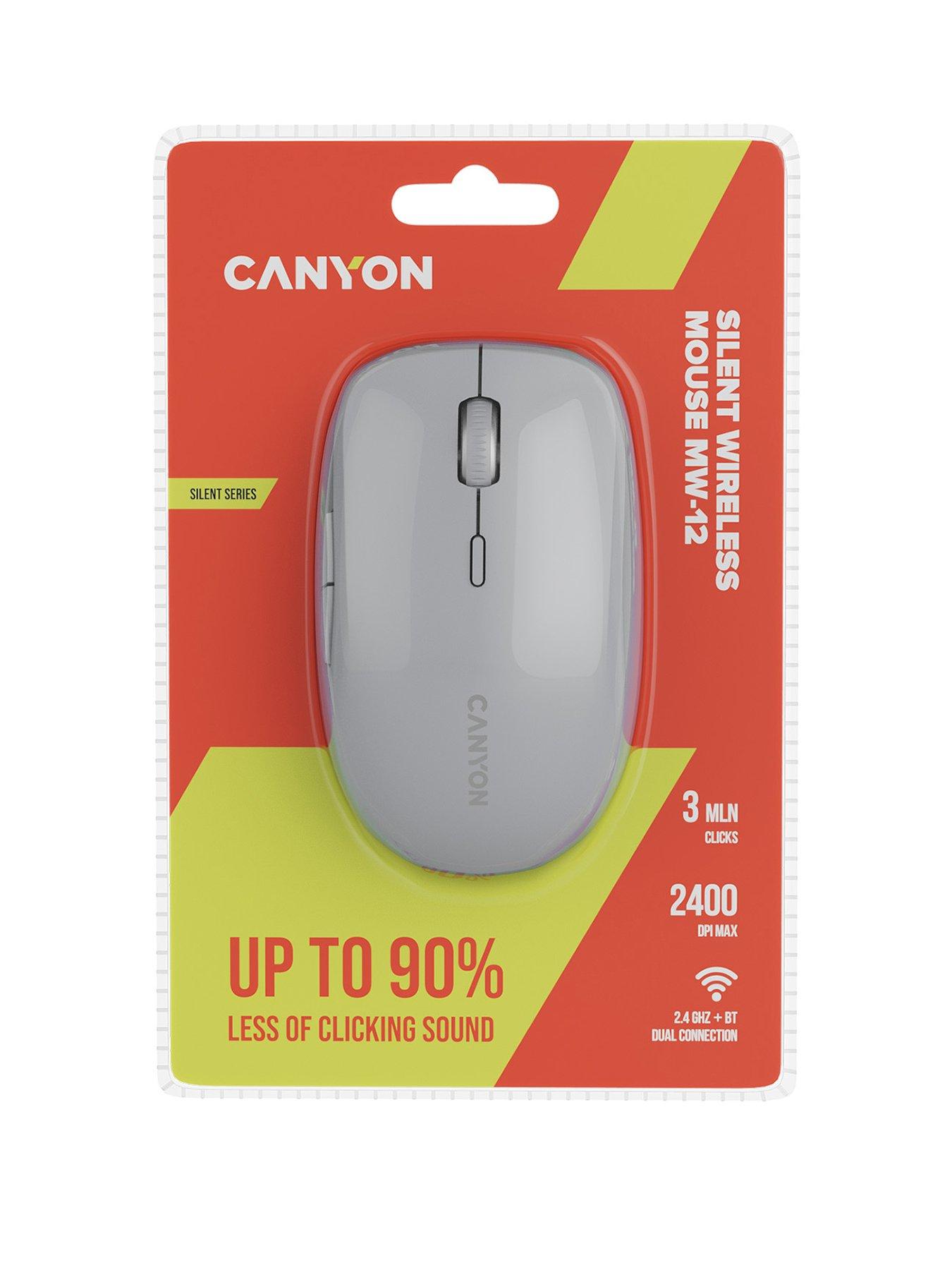 Canyon mouse MW-12 Dual band Wireless Dark grey
