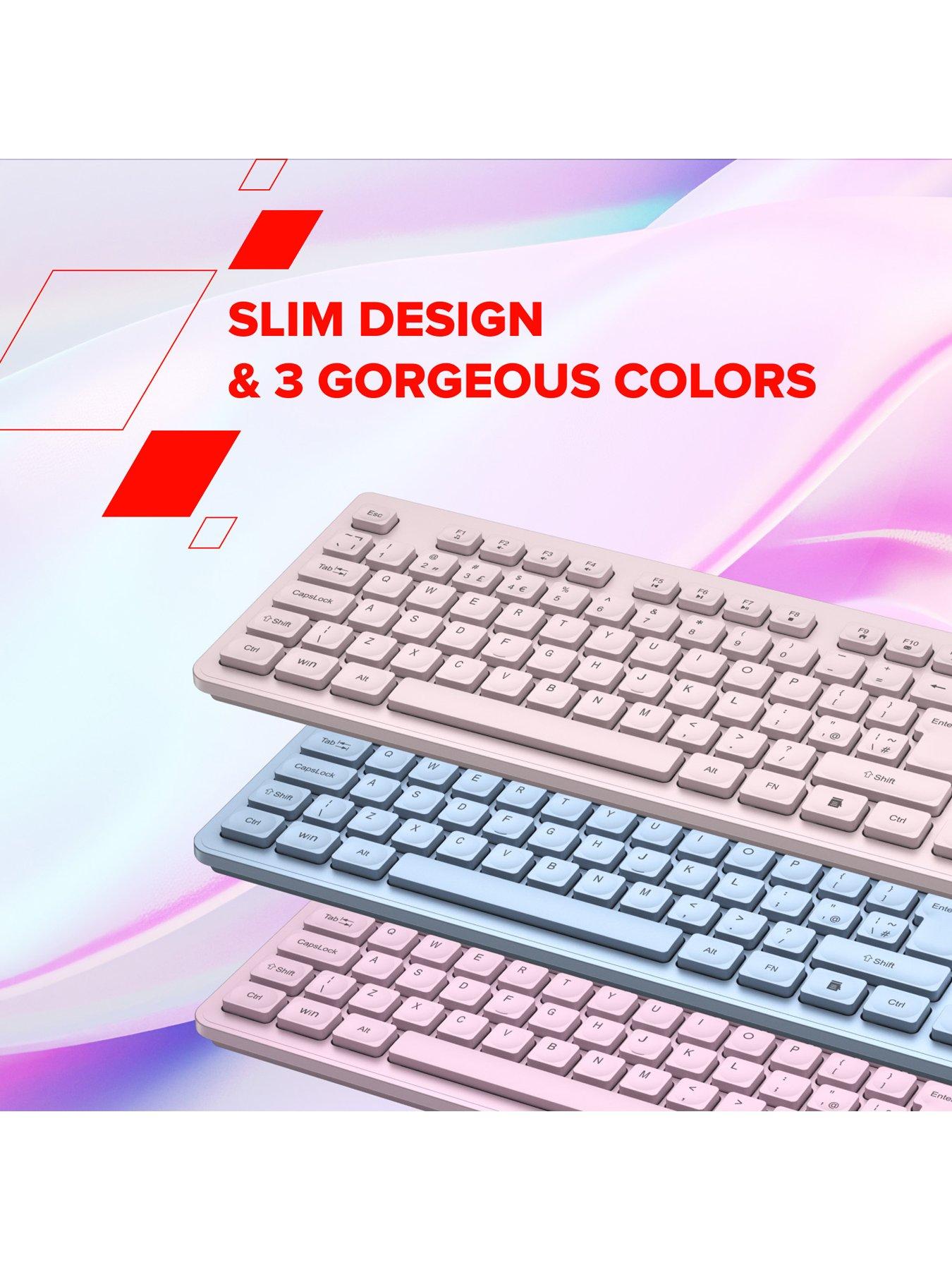 Image 4 of 7 of Canyon keyboard HKB-W01 Wireless Beige