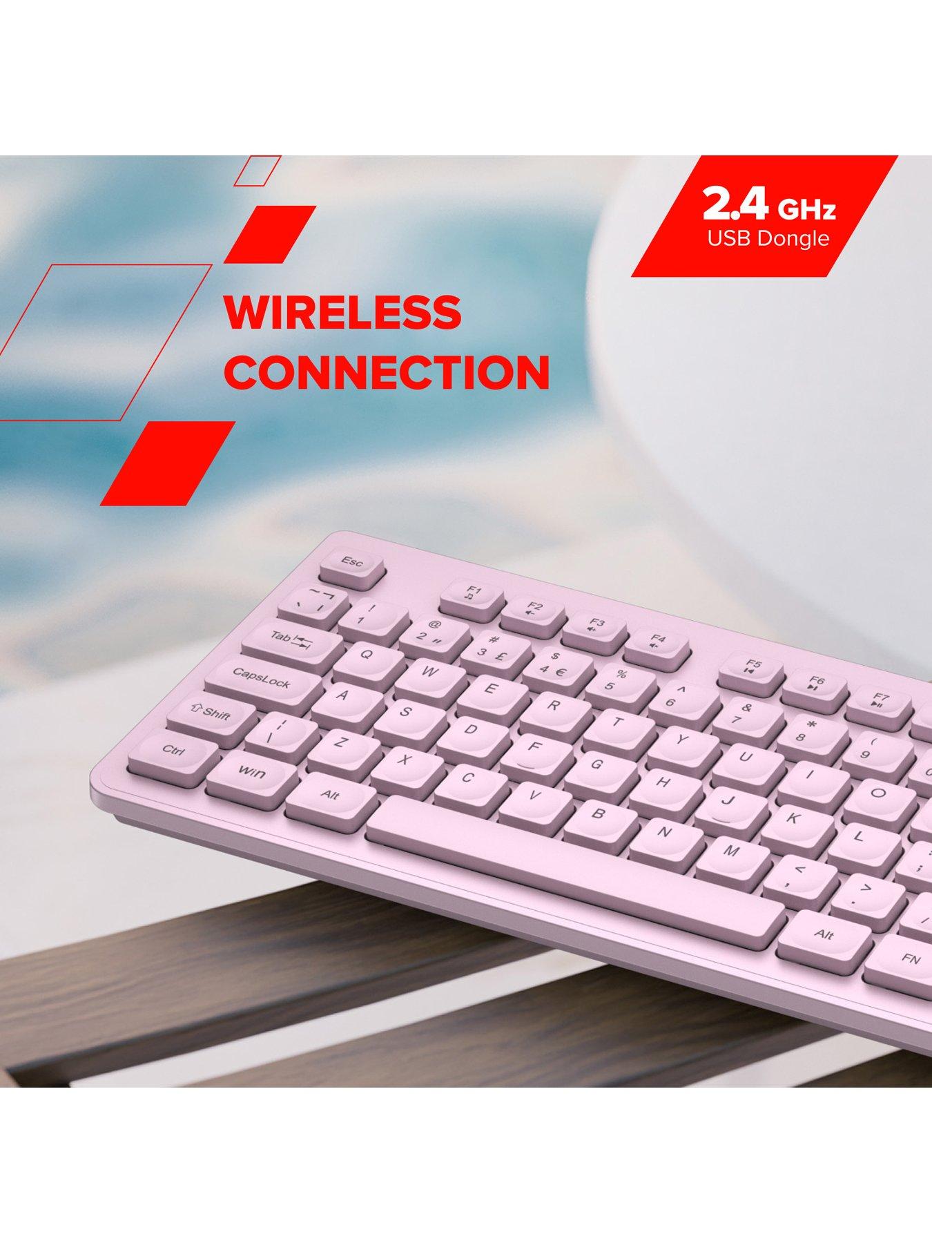 Image 7 of 7 of Canyon keyboard HKB-W01 Wireless Beige