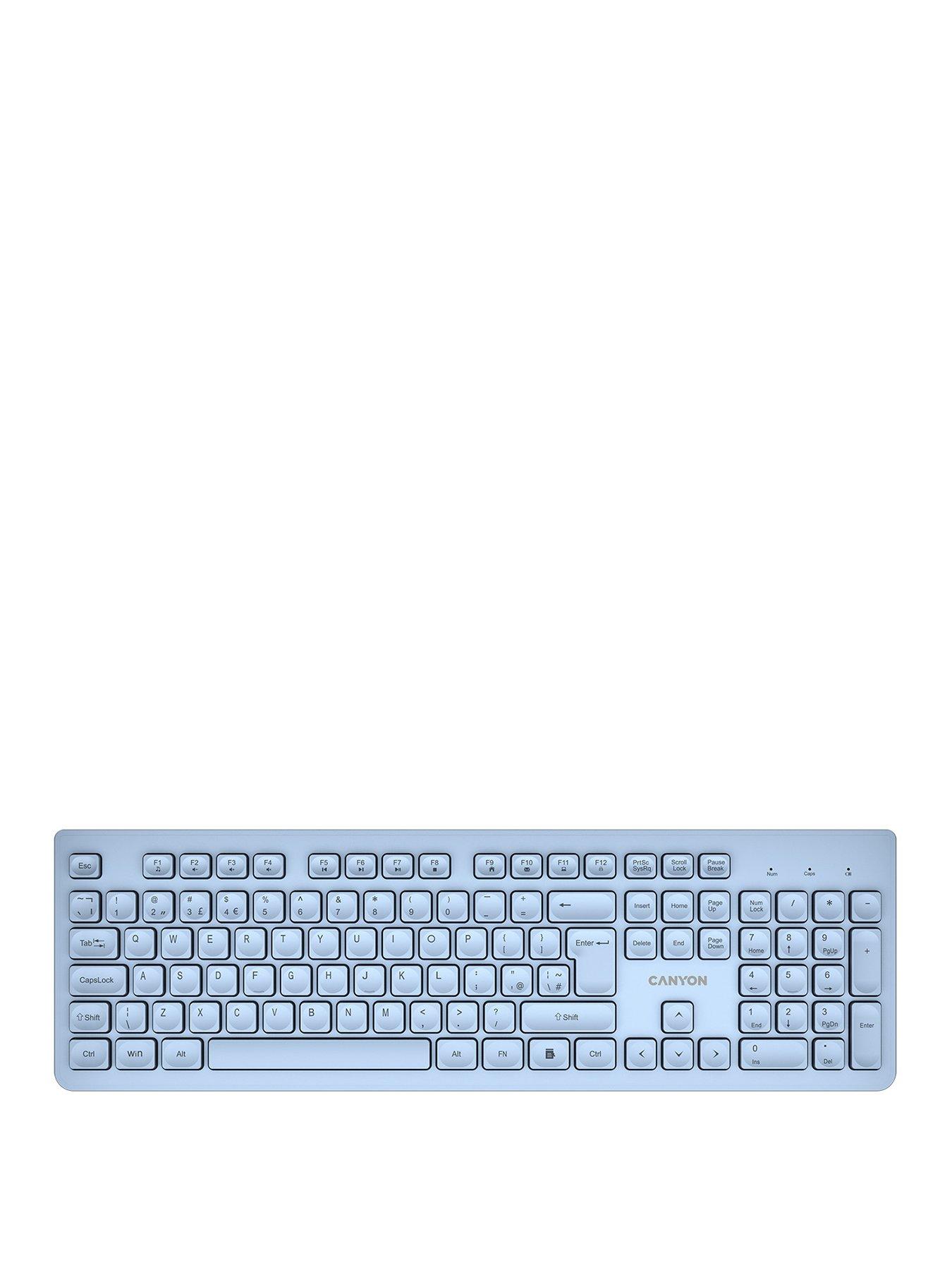 Canyon CANYON keyboard HKB-W01 Wireless Blue