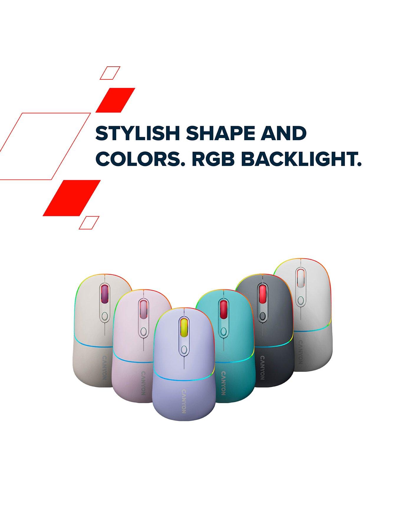 Image 3 of 7 of Canyon mouse MW-22 2in1 BT/ Wireless Lavender