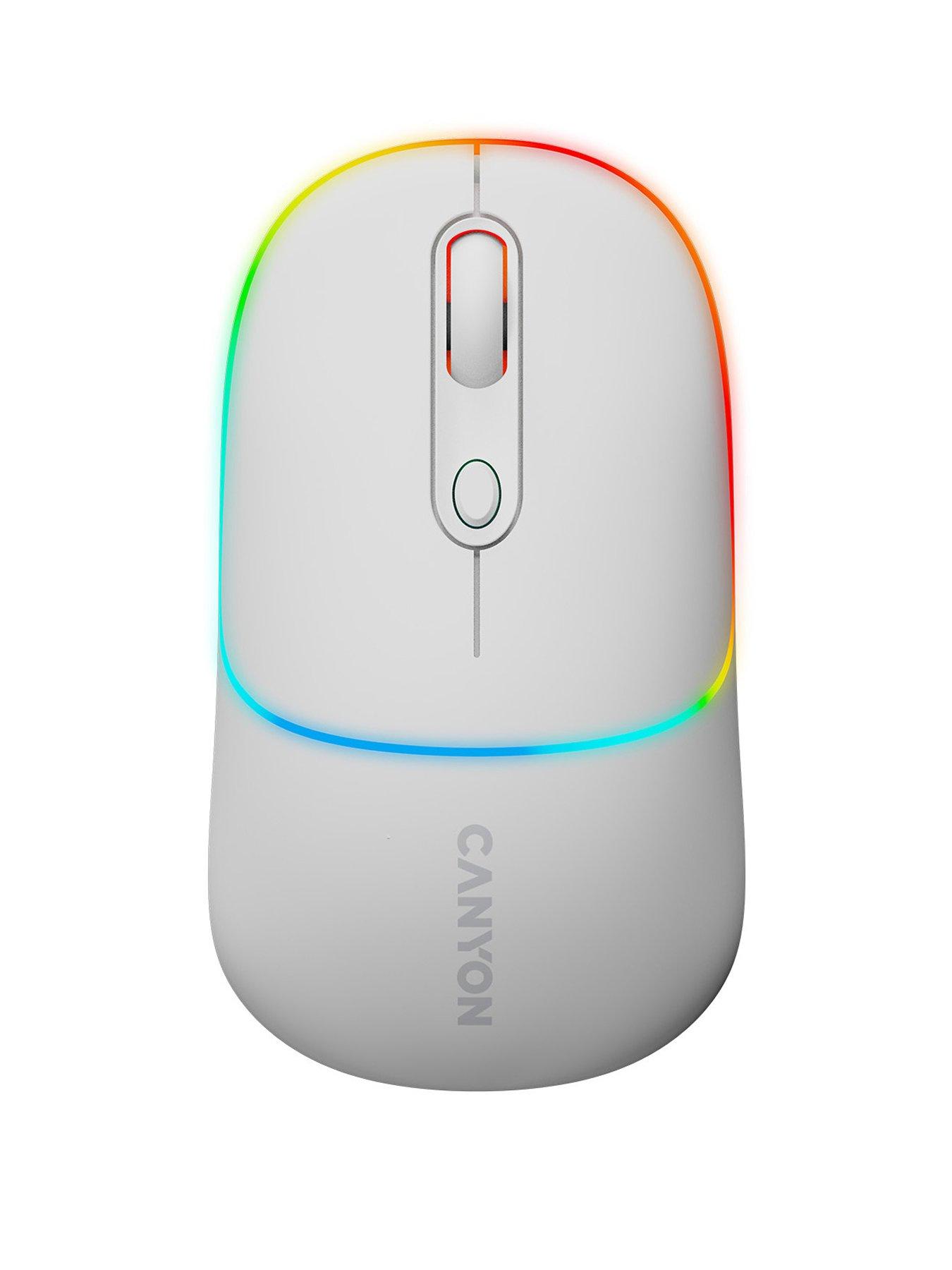 Canyon CANYON mouse MW-22 2in1 BT/ Wireless Snow White