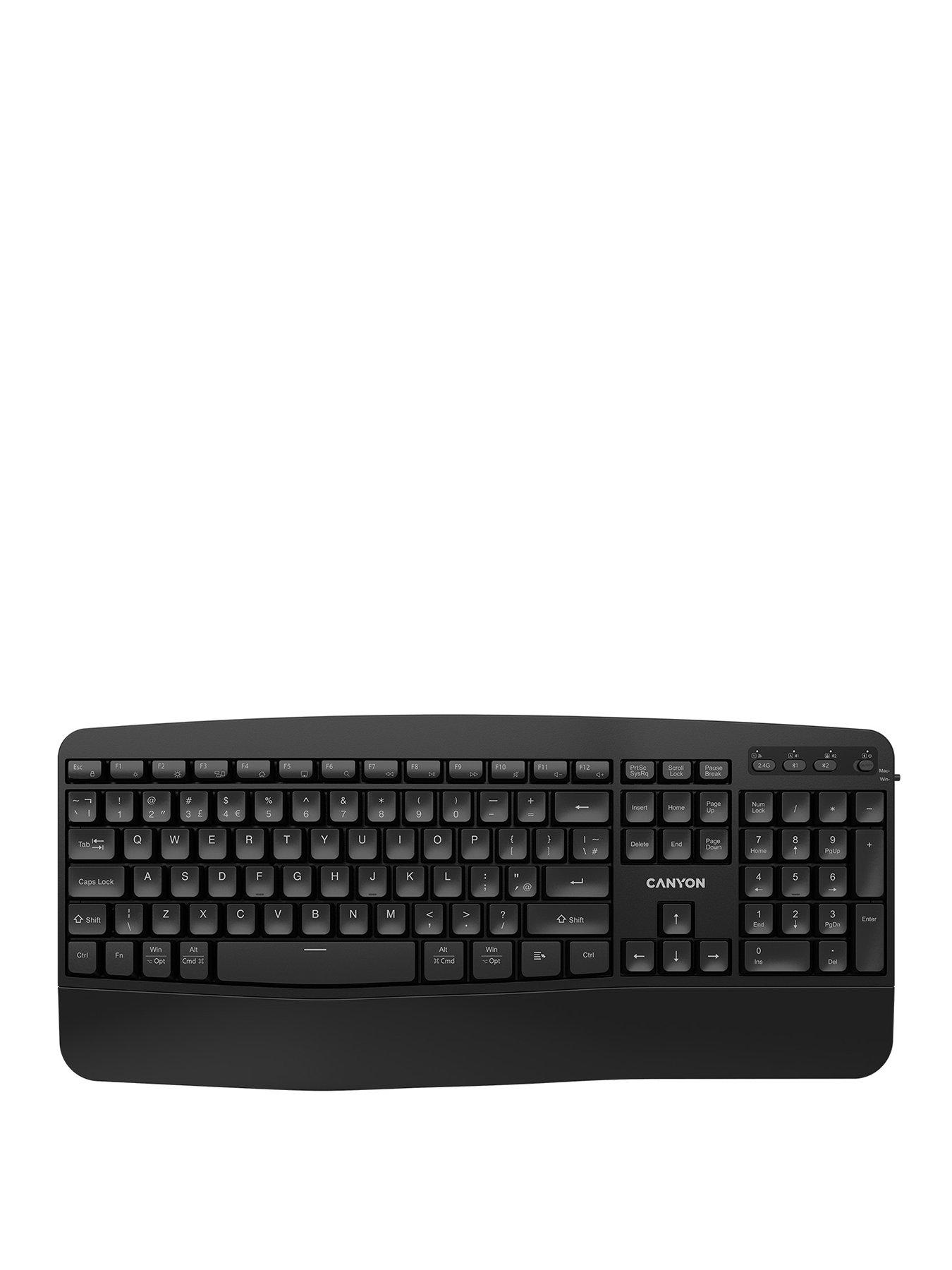 Canyon CANYON keyboard HKB-W6 Wireless Black