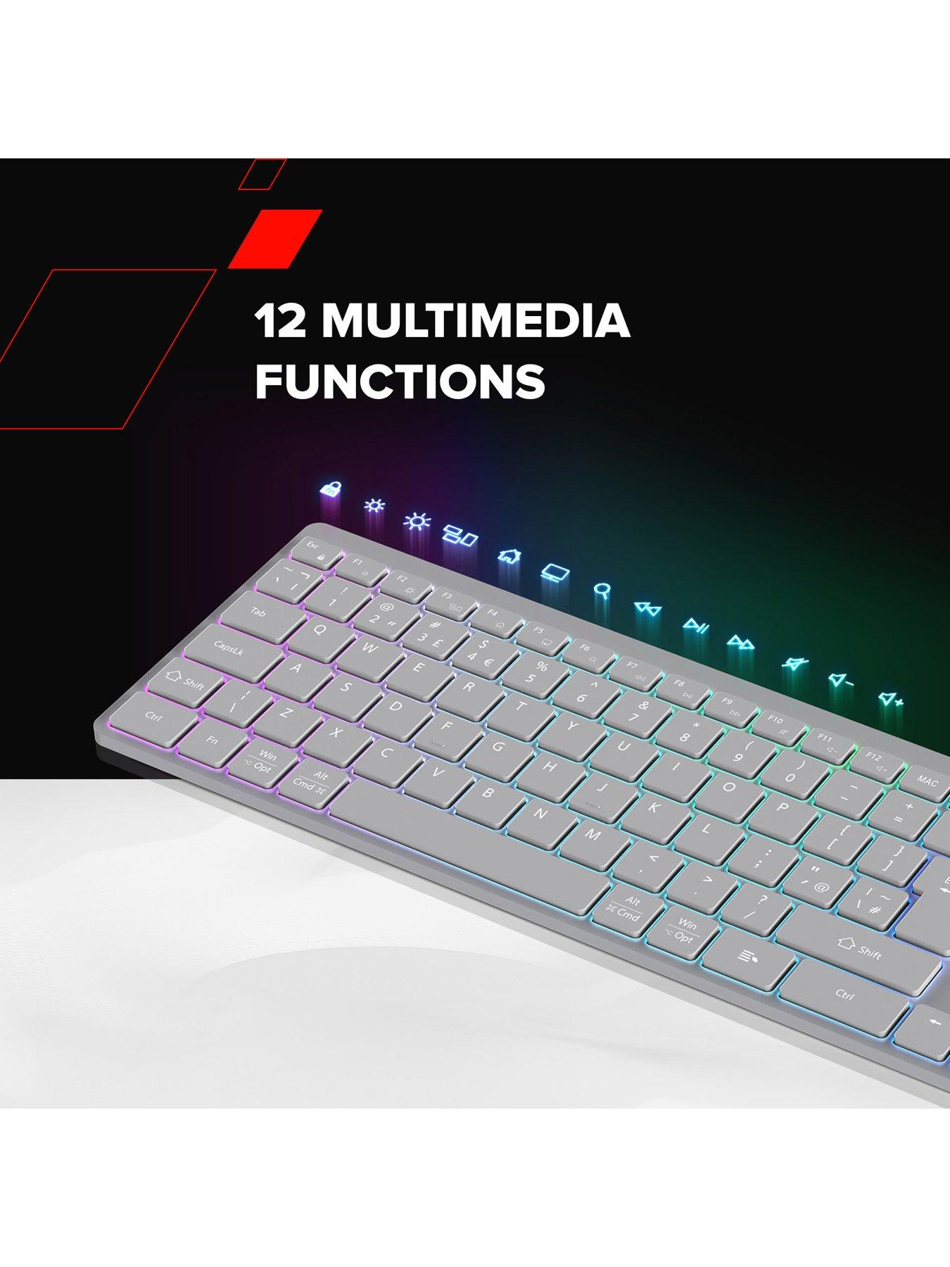 Image 5 of 7 of Canyon keyboard HKB-W11 Wireless White