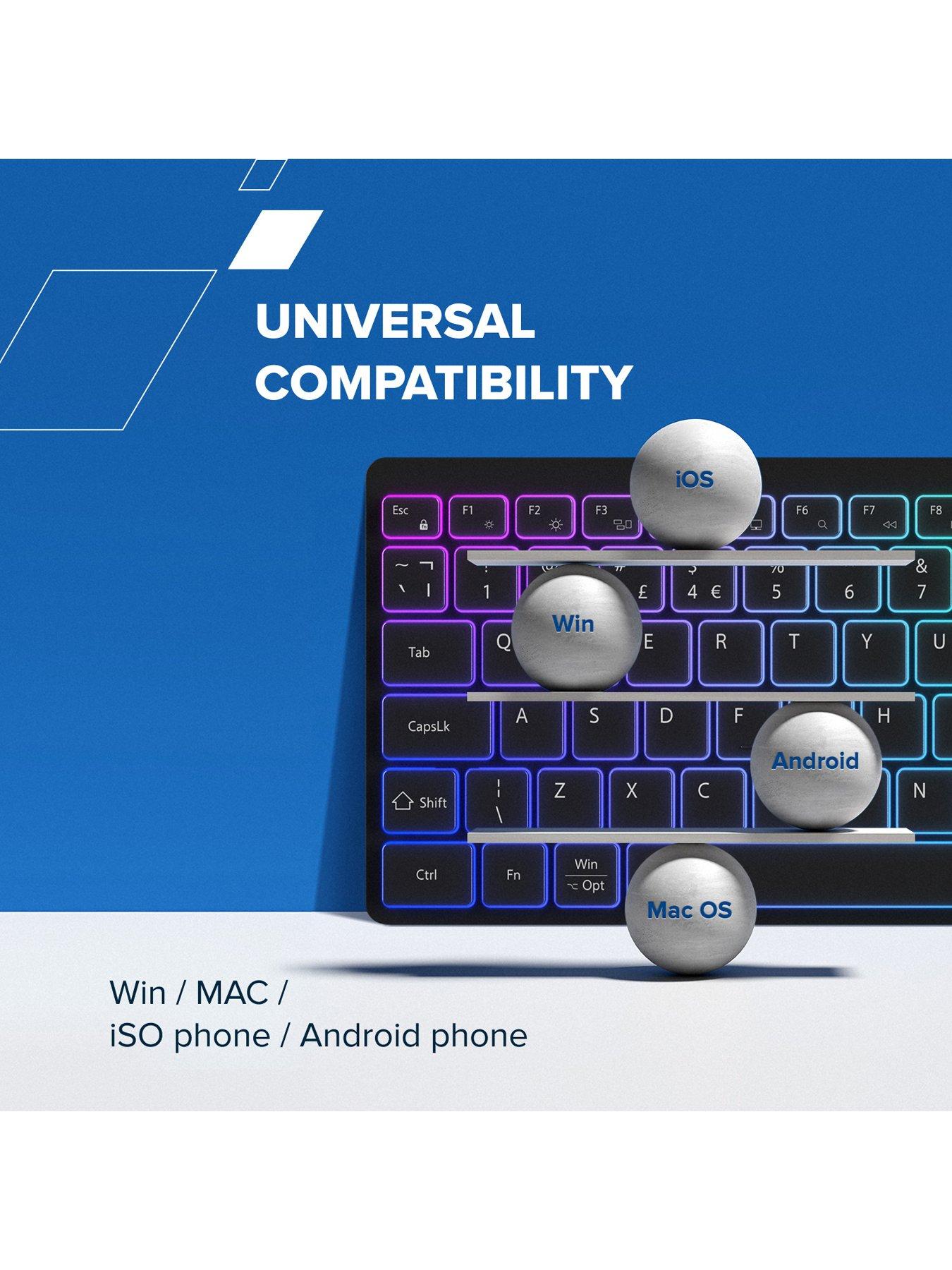 Image 7 of 7 of Canyon keyboard HKB-W11 Wireless White
