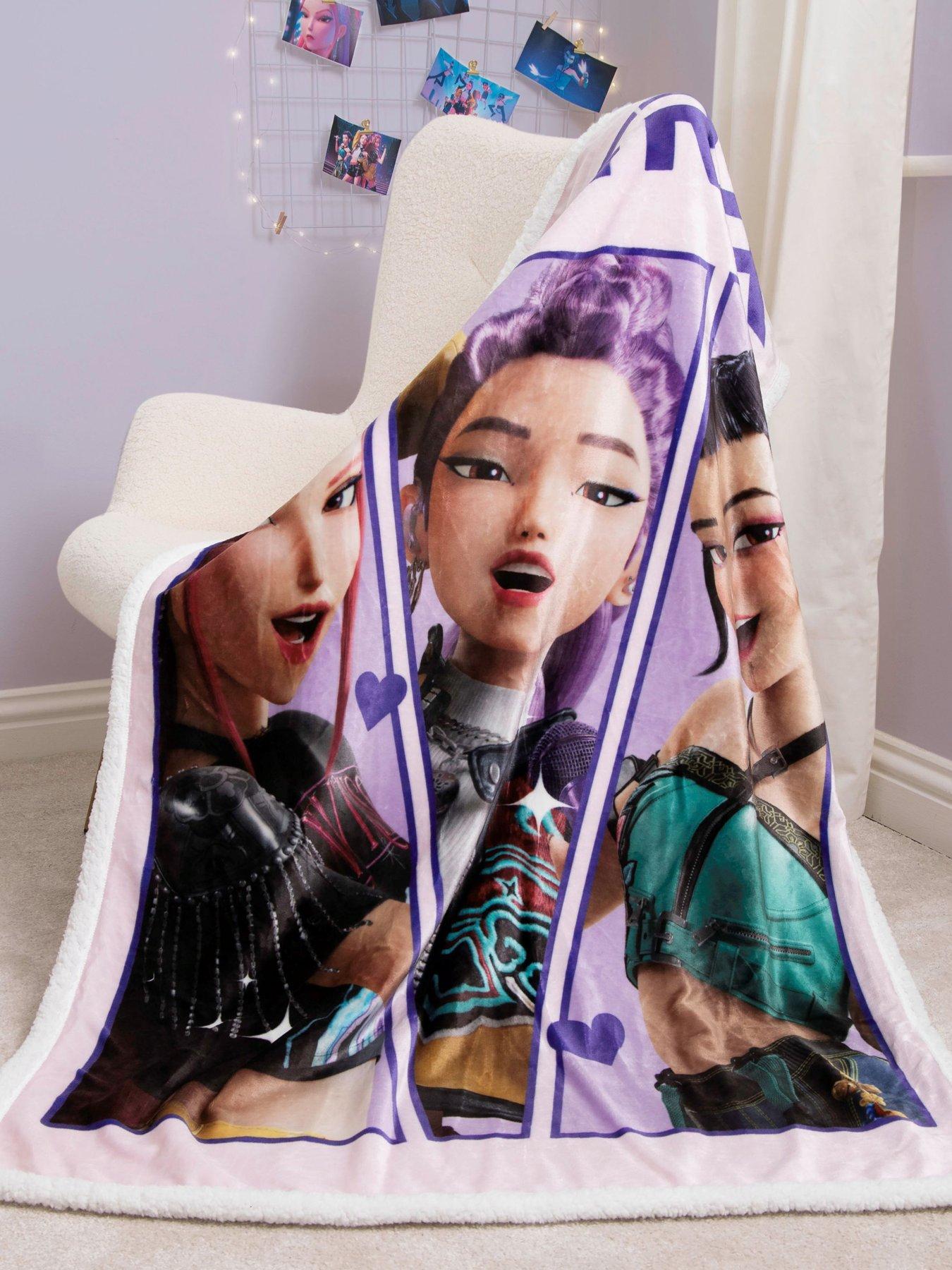 K-Pop Demon Hunters K Pop Demon Hunters Ready Digital Sherpa Fleece