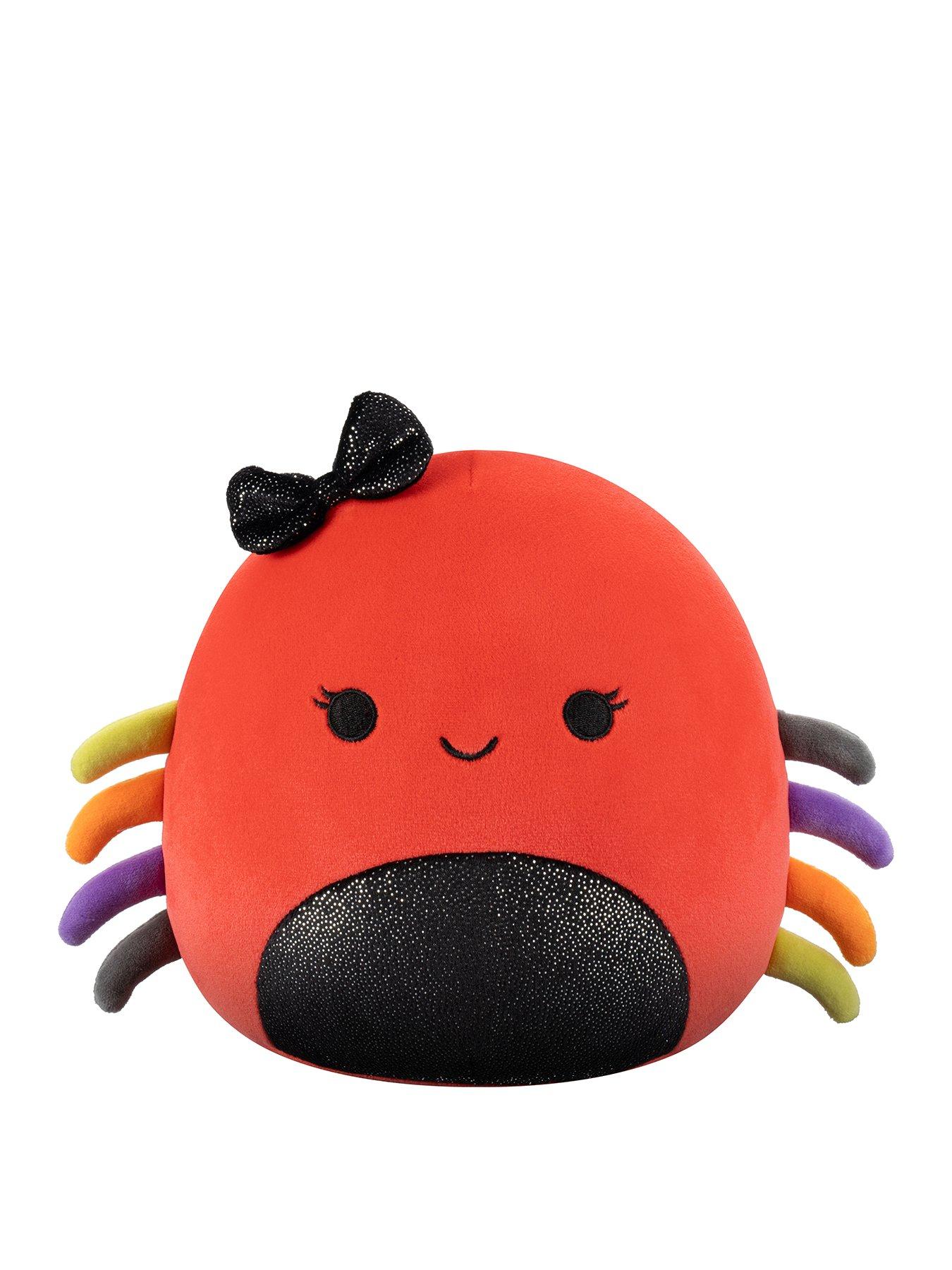 Squishmallows 7.5" Squishmallows Aranya - Red Spider Black Sparkle Belly and Bow