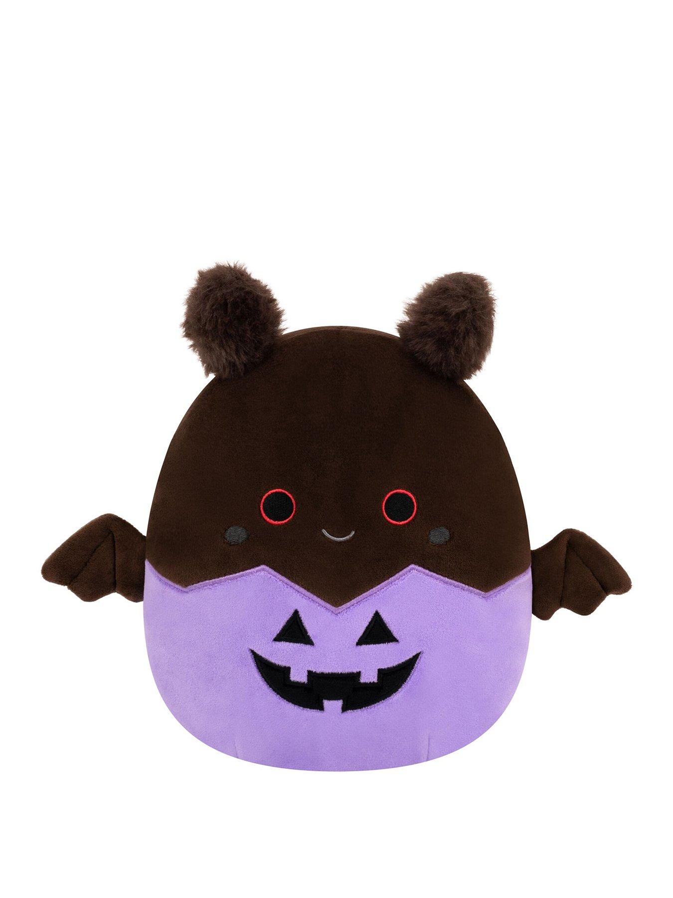 Squishmallows 7.5" Squishmallows Perkin - Black Mothman in Purple Jack O' Lantern