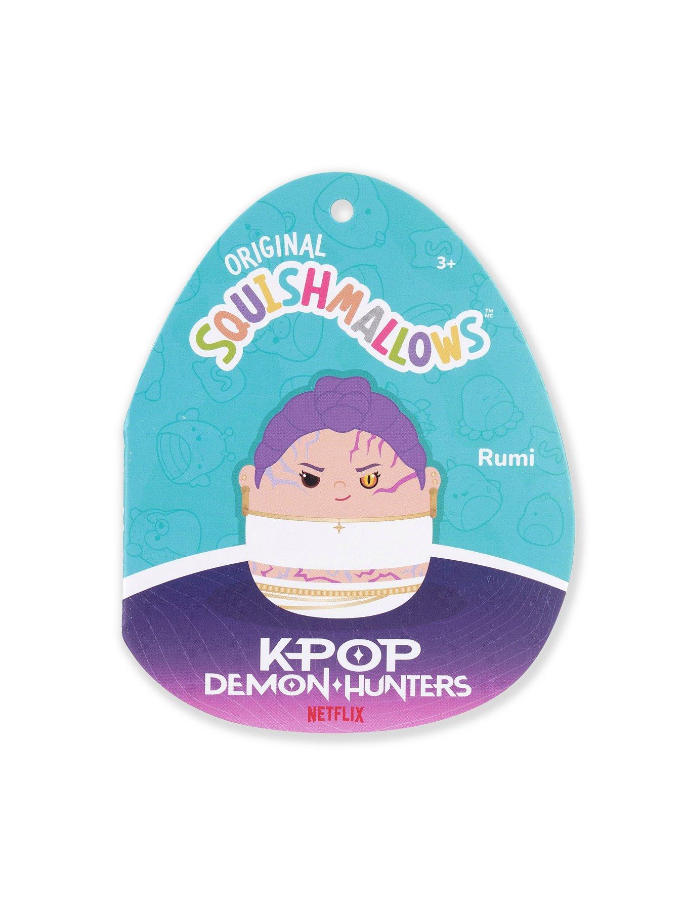 Image 3 of 3 of Squishmallows 8" Squishmallows) ("Rosebay" - Rumi Demon Form