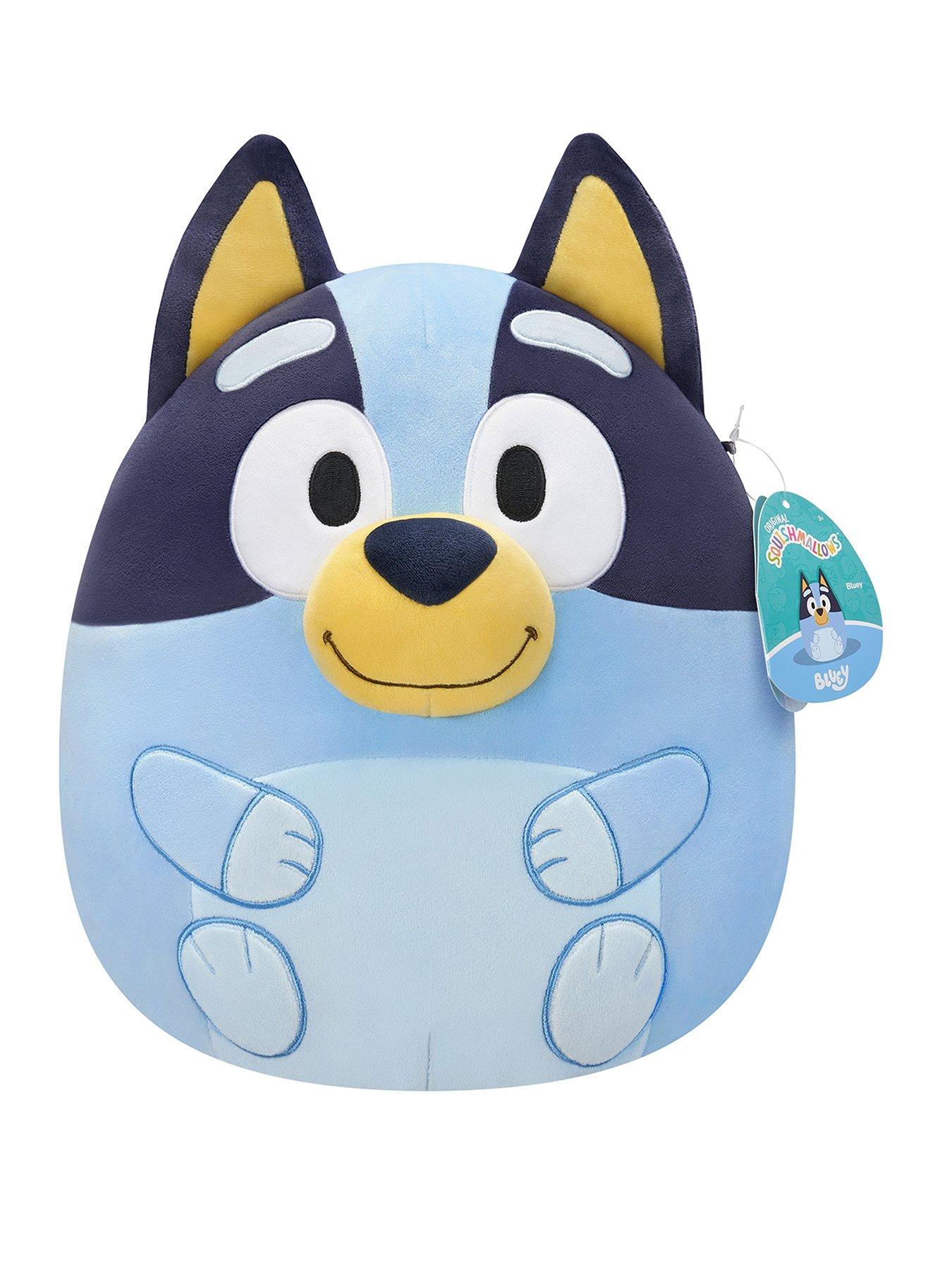 Image 1 of 5 of Squishmallows SQBL- Medium Plush (10" Squishmallows) (Bluey Squishmallows) (Bluey) (CP of 6) (Polybag + UPC Sticker) (Sustainable Materials)