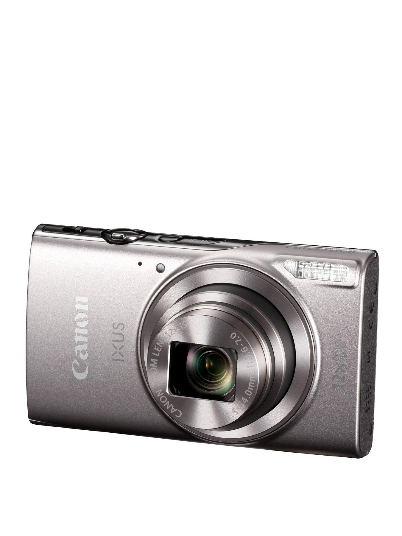 Canon Ixus 285 Silver HS A 20MP 12x Zoom Compact Camera