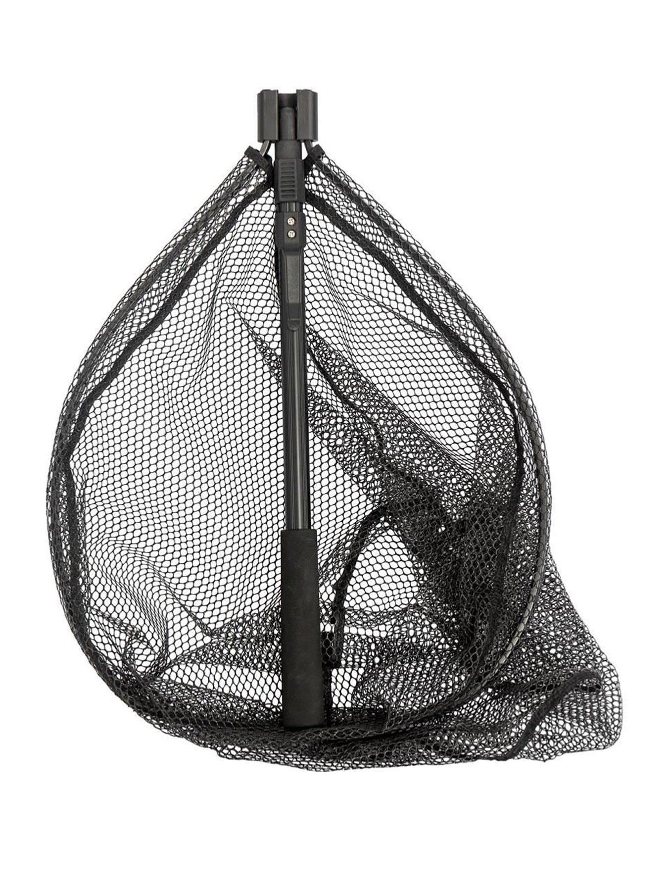 Snowbee Ranger Folding Landing Net - Small , Compact Telescopic Fishing Net, Lightweight  &  Portable
