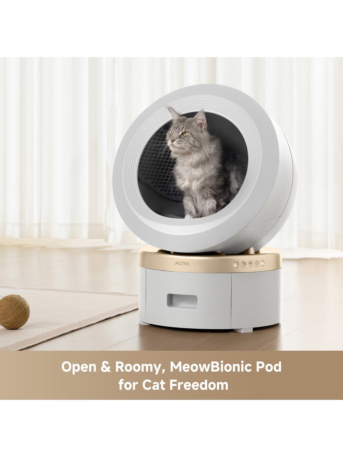 Image 3 of 8 of Mova LR10 Prime Cat Litter White