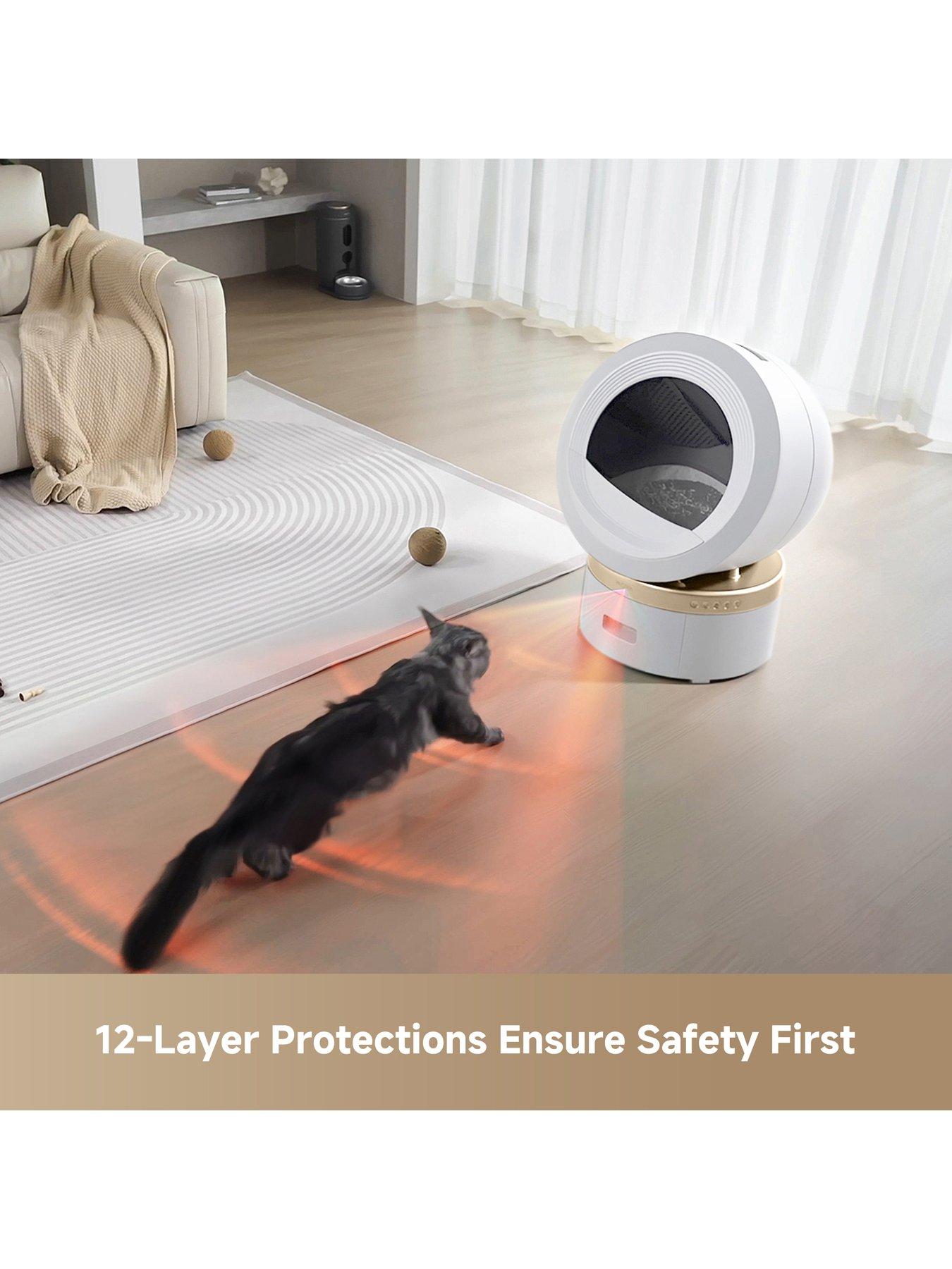 Image 6 of 8 of Mova LR10 Prime Cat Litter White