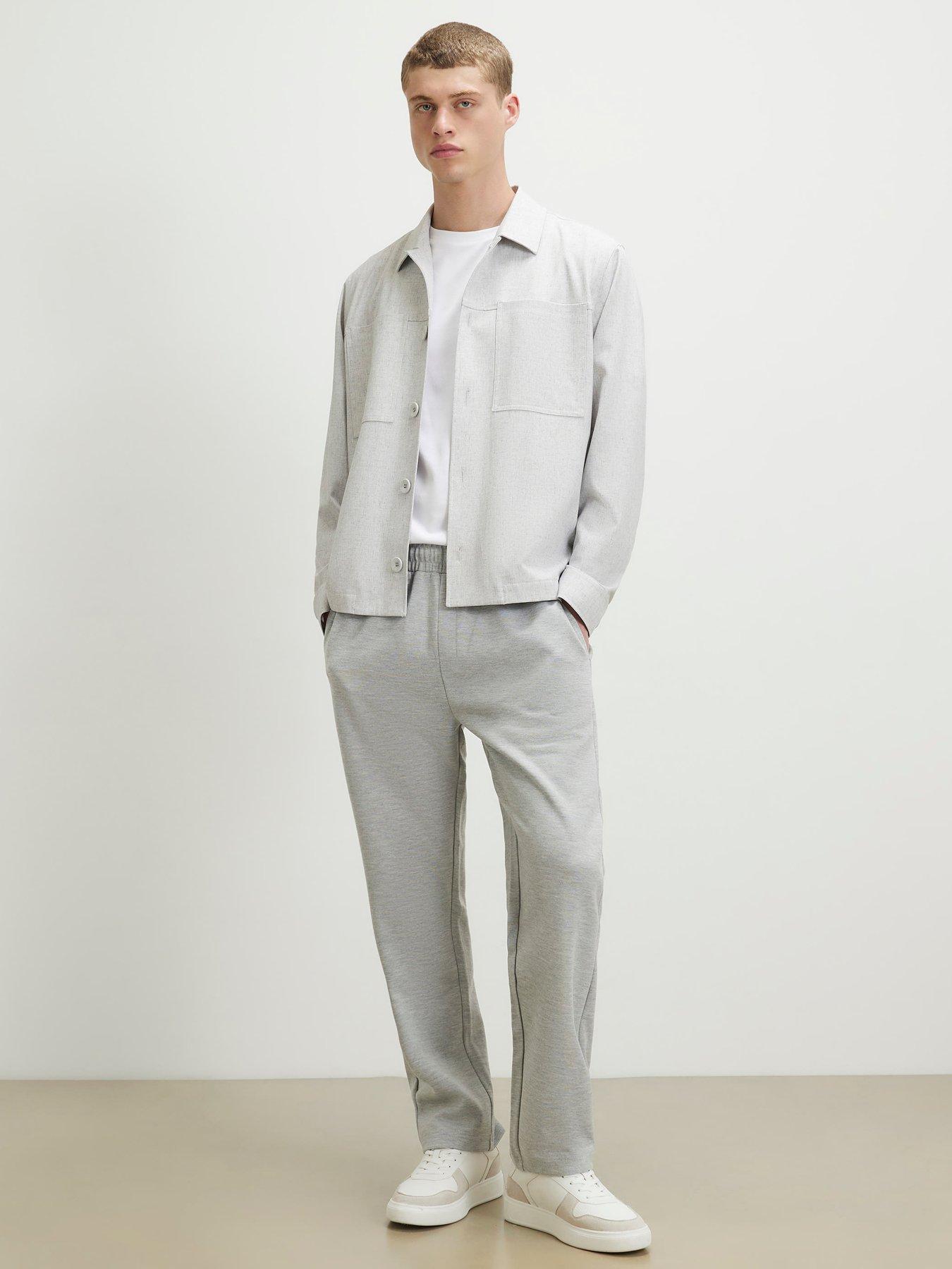 Image 3 of 6 of River Island Regular Fit Joggers - Grey