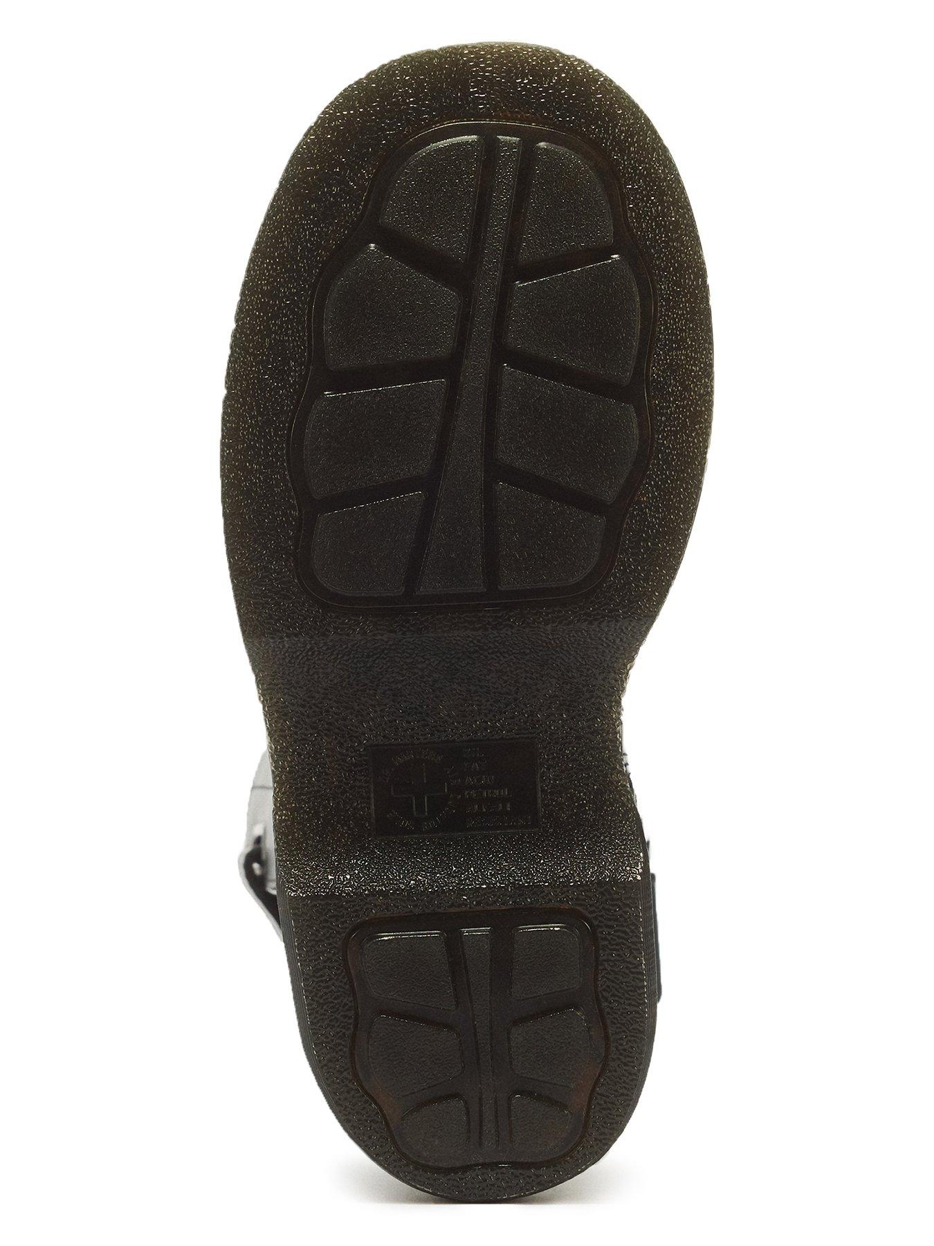 Image 5 of 7 of Dr Martens Buzz Hi Wyoming Leather Boots - Black