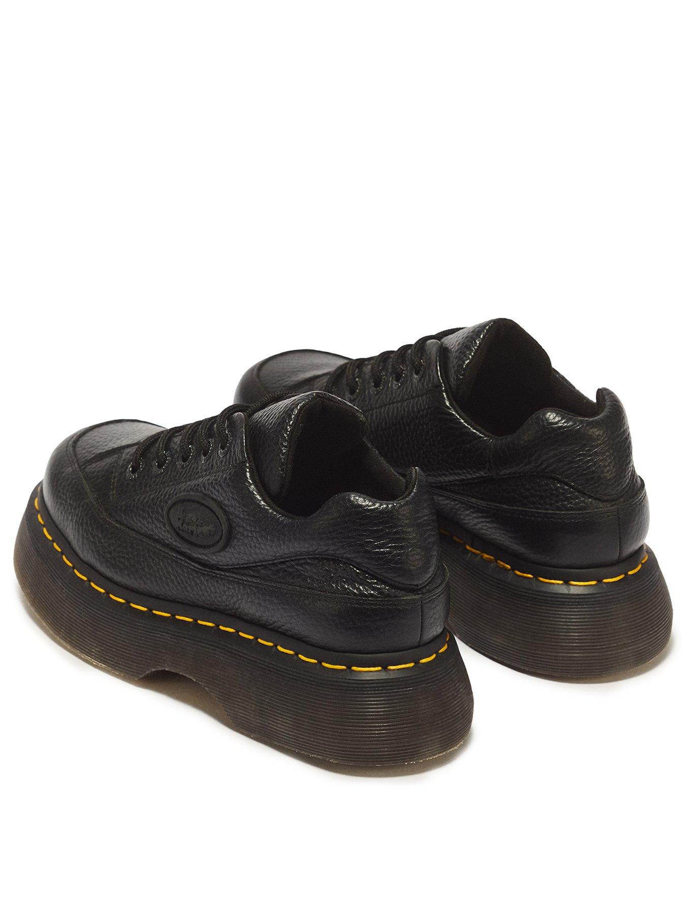 Image 3 of 7 of Dr Martens uzz 5-Eye Milled Nappa Leather Shoes - Black