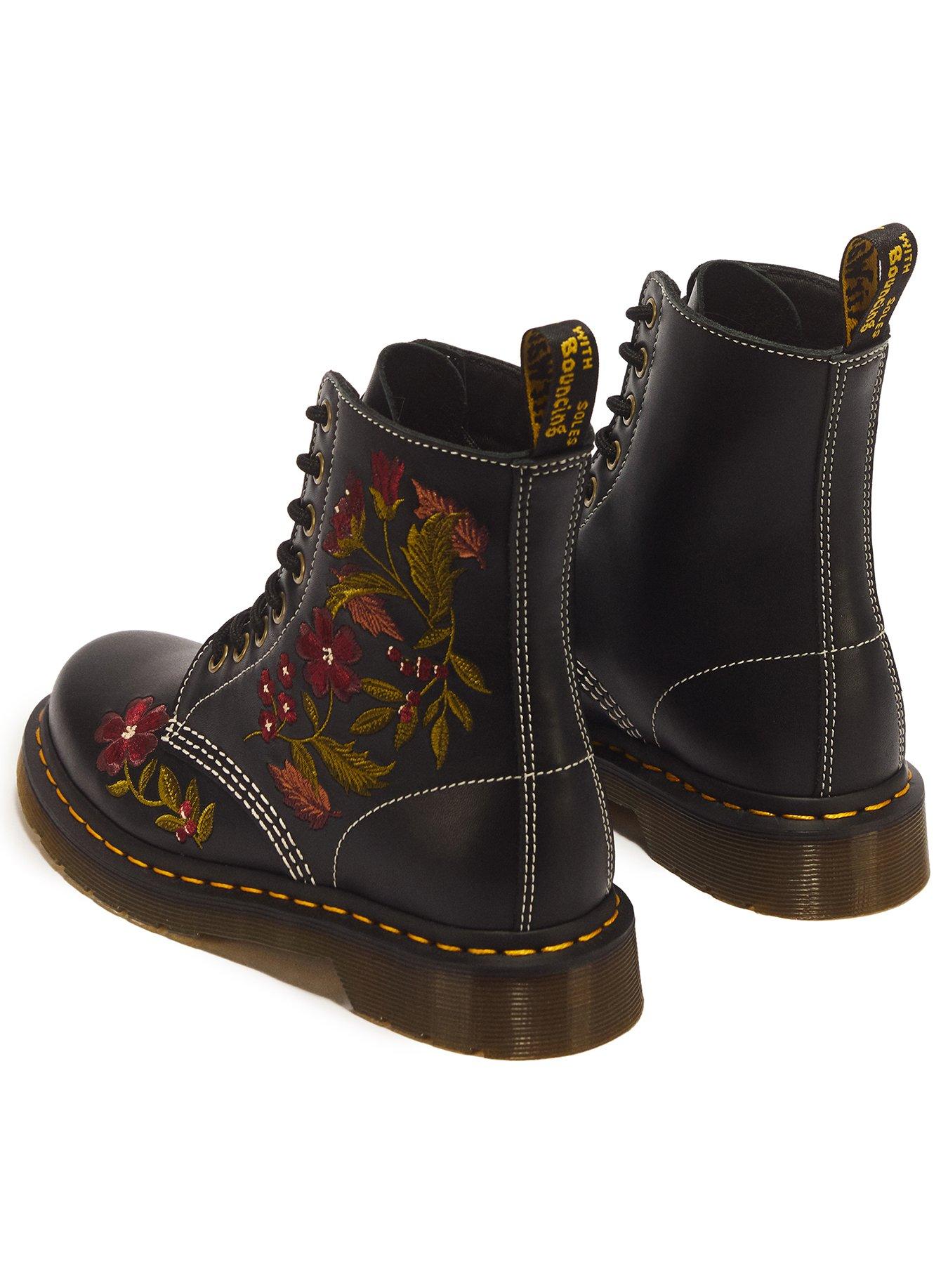 Image 3 of 7 of Dr Martens 1460 Pascal Floral 8 Eye Boot