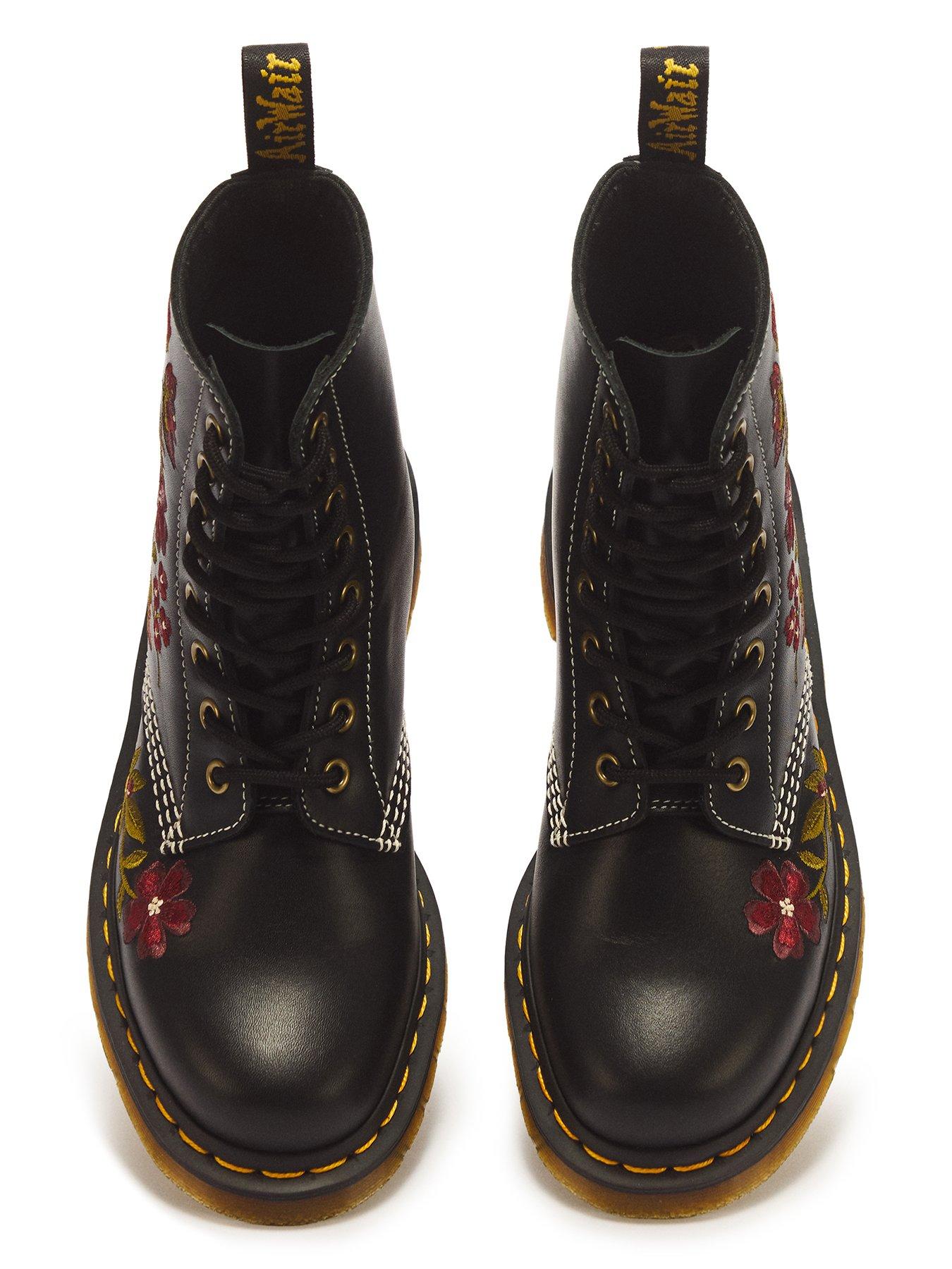 Image 4 of 7 of Dr Martens 1460 Pascal Floral 8 Eye Boot