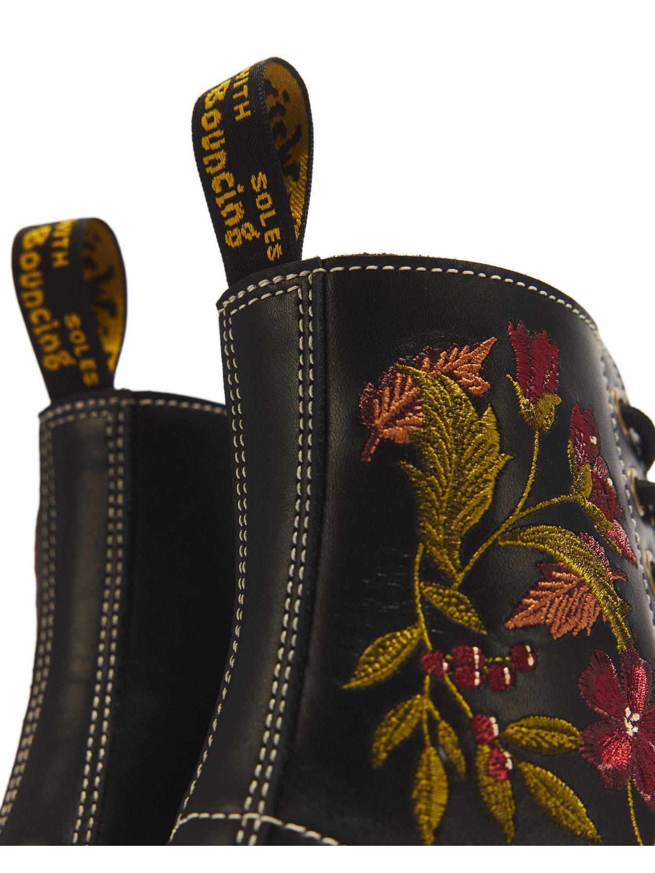 Image 7 of 7 of Dr Martens 1460 Pascal Floral 8 Eye Boot