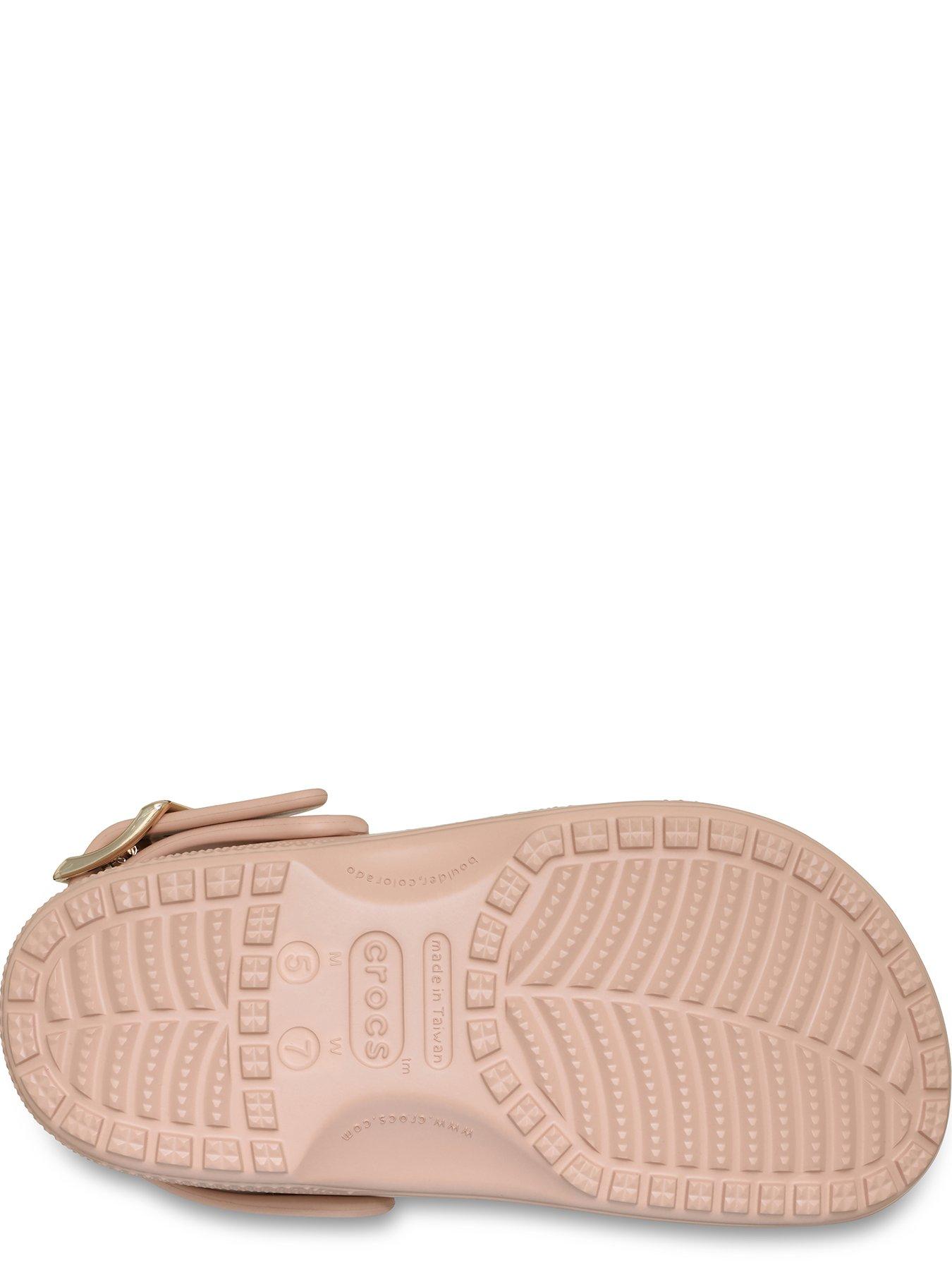 Image 5 of 6 of Crocs Classic Metallic Buckle Clog - Pink