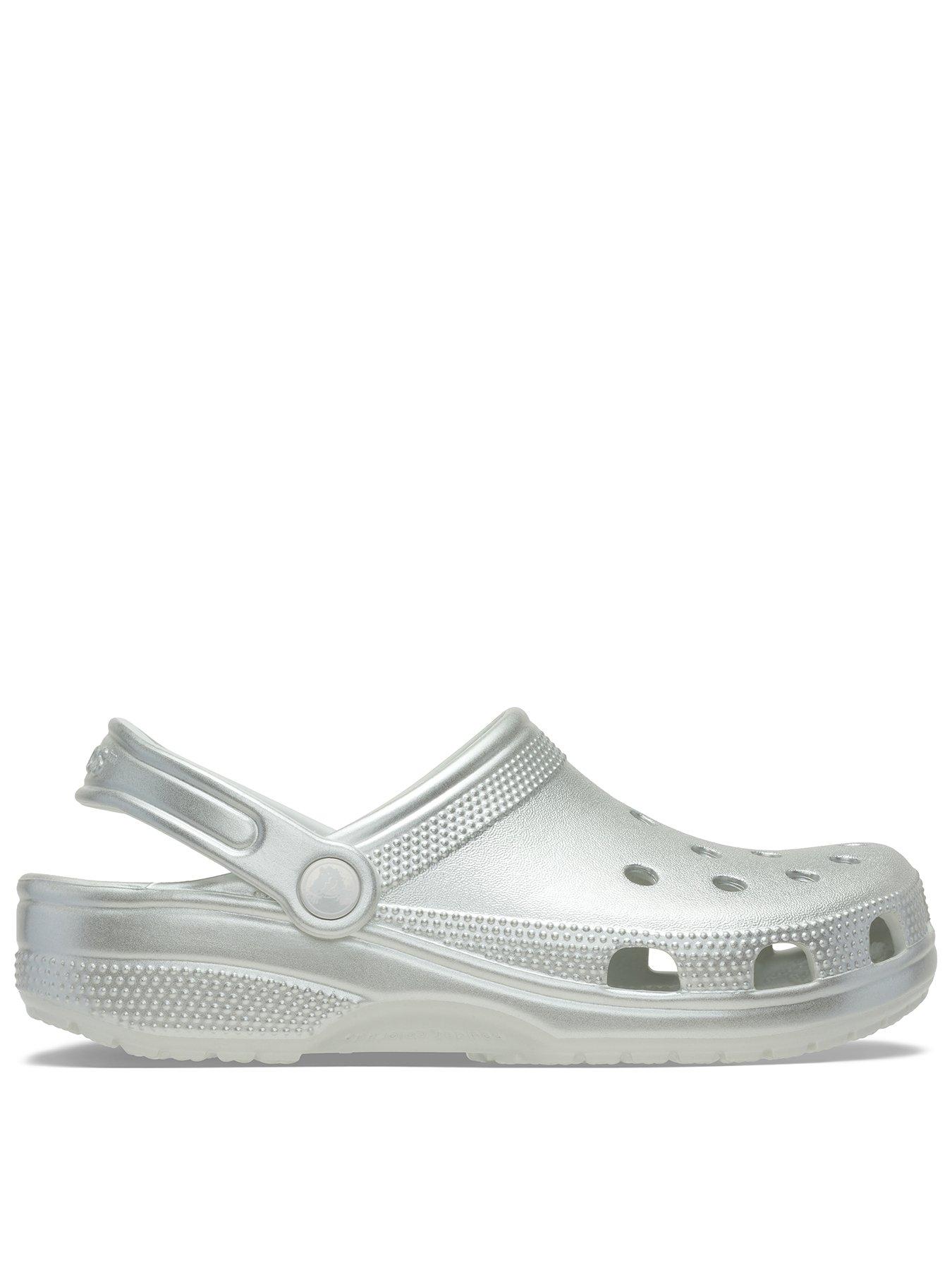 Crocs Classic Tinted Metallic Clogs - Moonlight