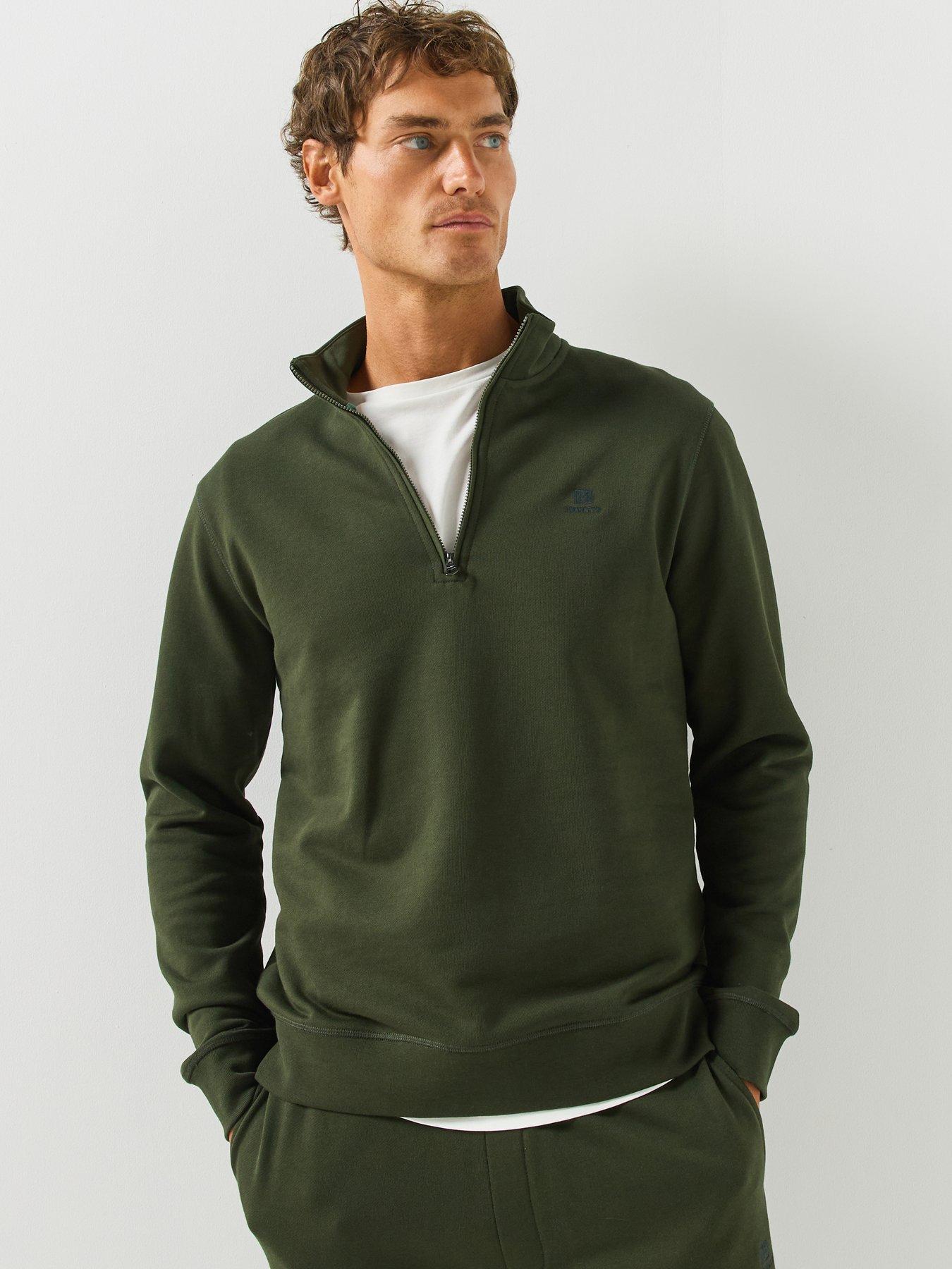 Hackett Heritage H Small Logo Joggers - Dark Green