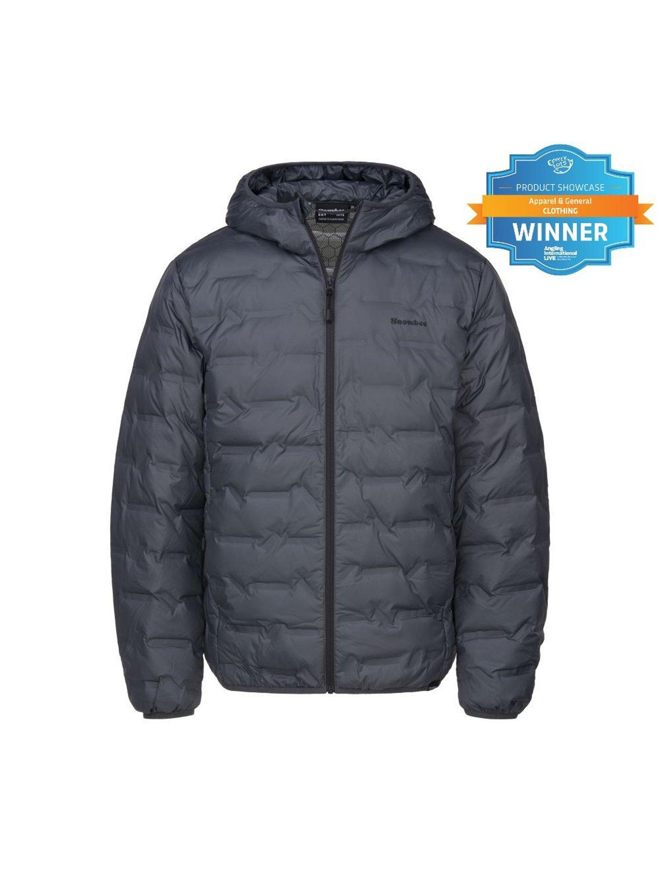 Image 2 of 6 of Snowbee Graphene Quilted Thermal Jacket - Grey , Lightweight Insulated Fishing Jacket, Warm &amp; Breathable