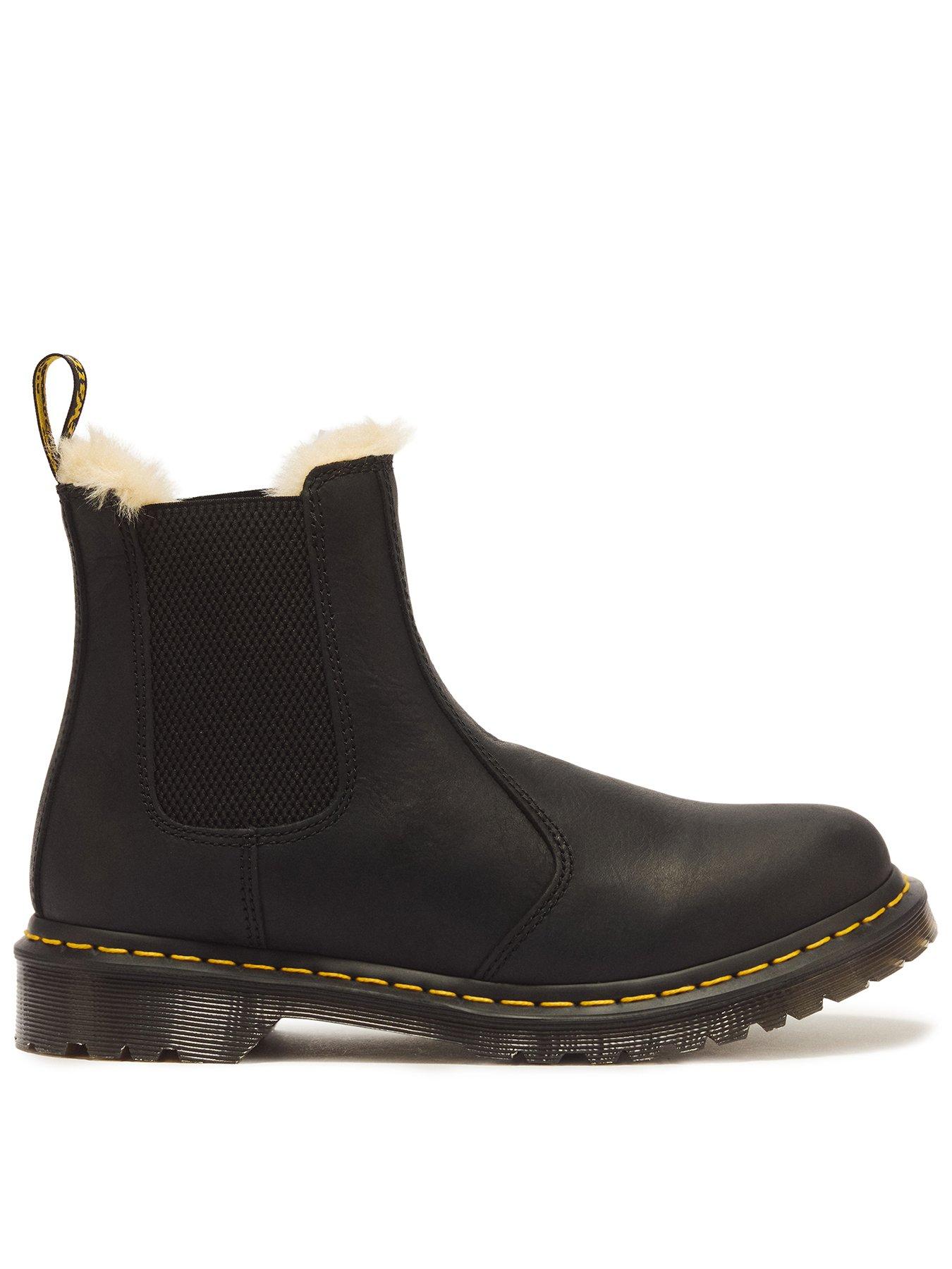 Image 1 of 6 of Dr Martens 2976 Leonore Chelsea Boot - Black