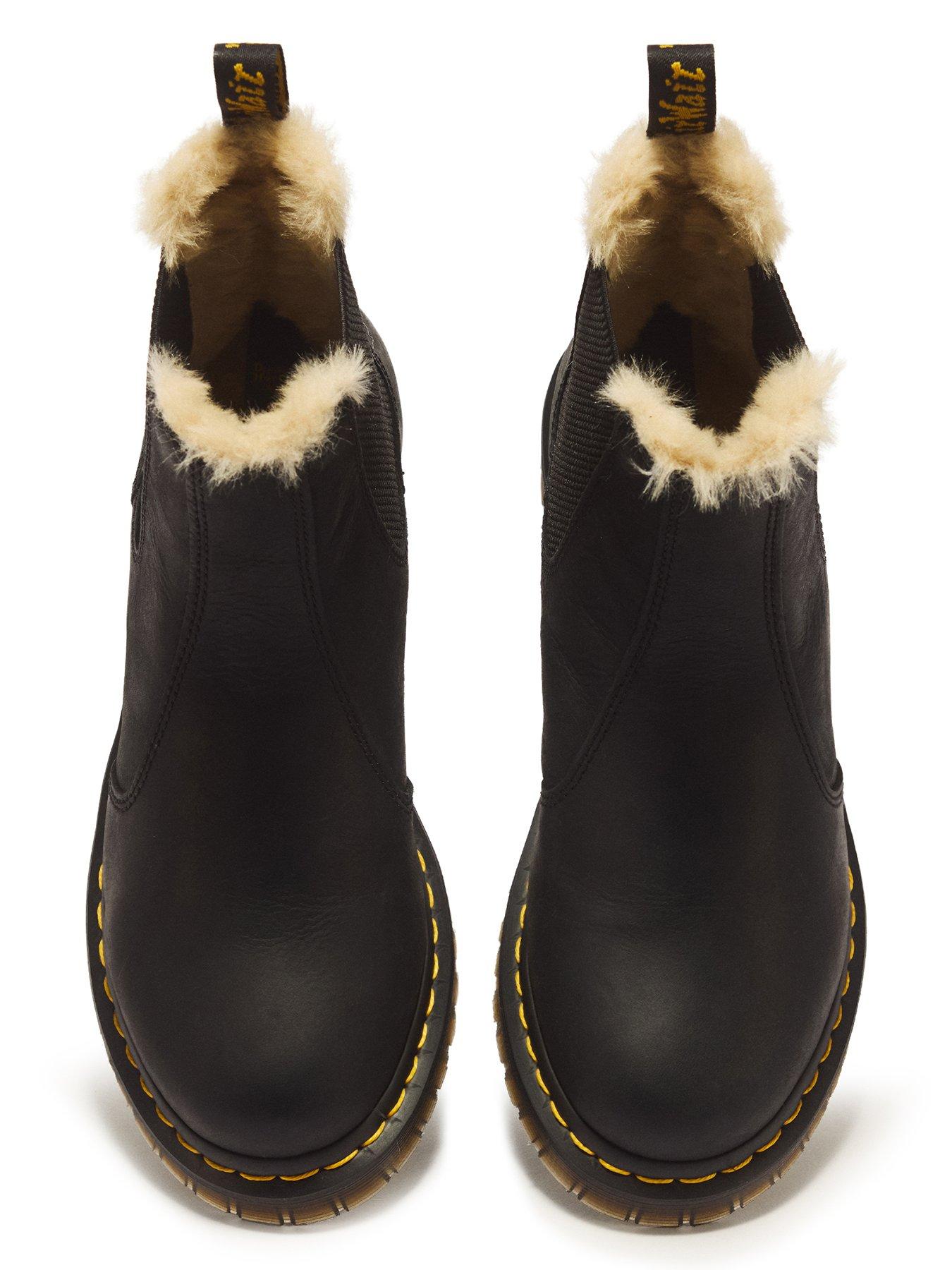 Image 4 of 6 of Dr Martens 2976 Leonore Chelsea Boot - Black