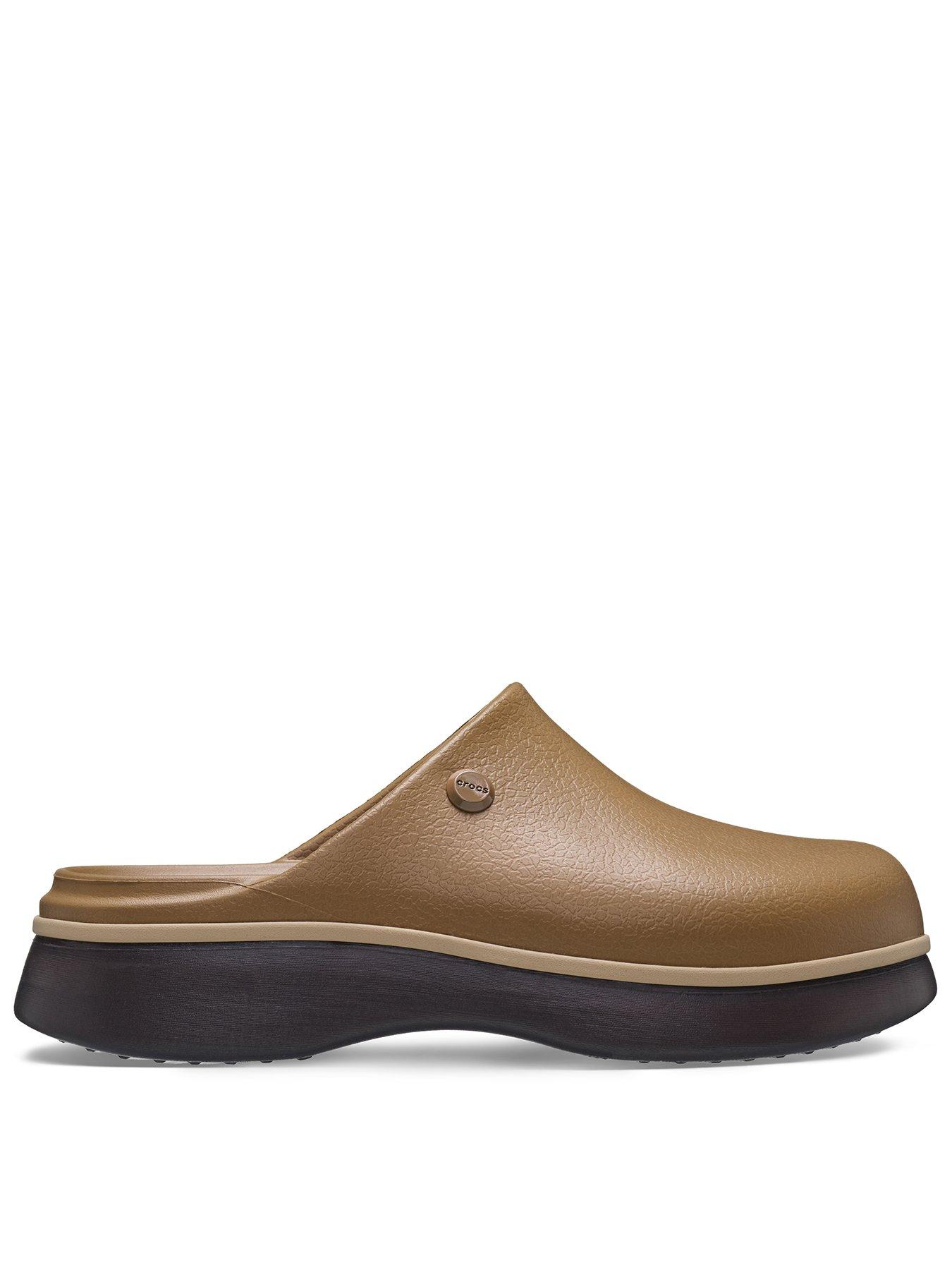 Crocs Dylan Notched Clog - Brown