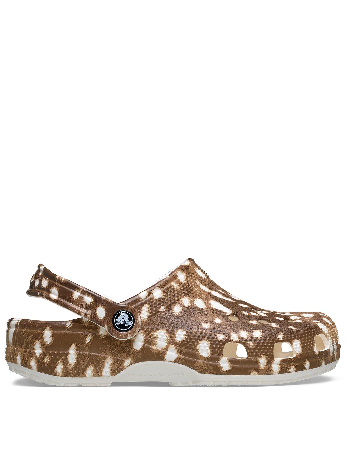 Crocs Classic Pop Animal Clog - Carob