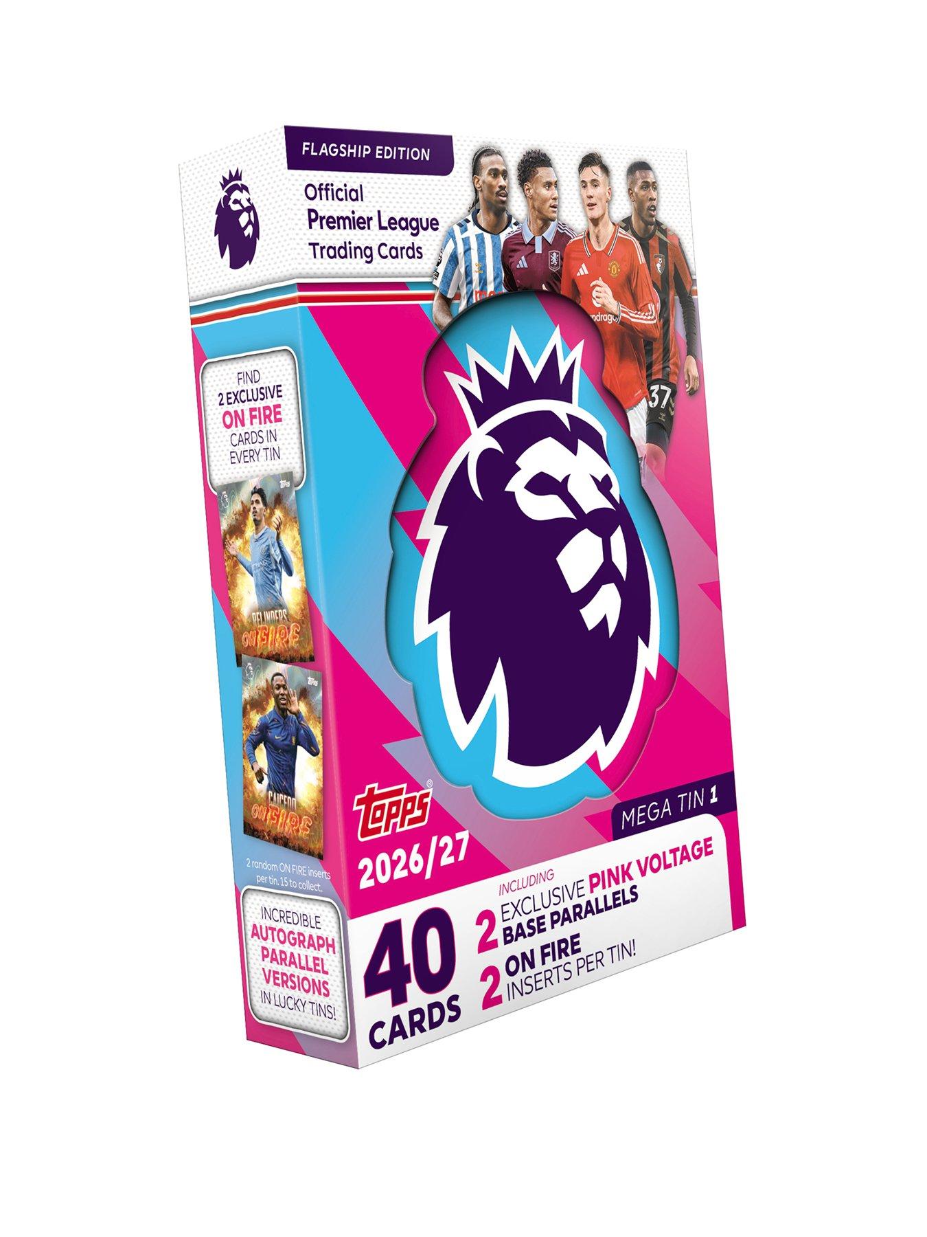 Topps Flagship Premier League 2027 Mega Tin #1 Lid - Pink