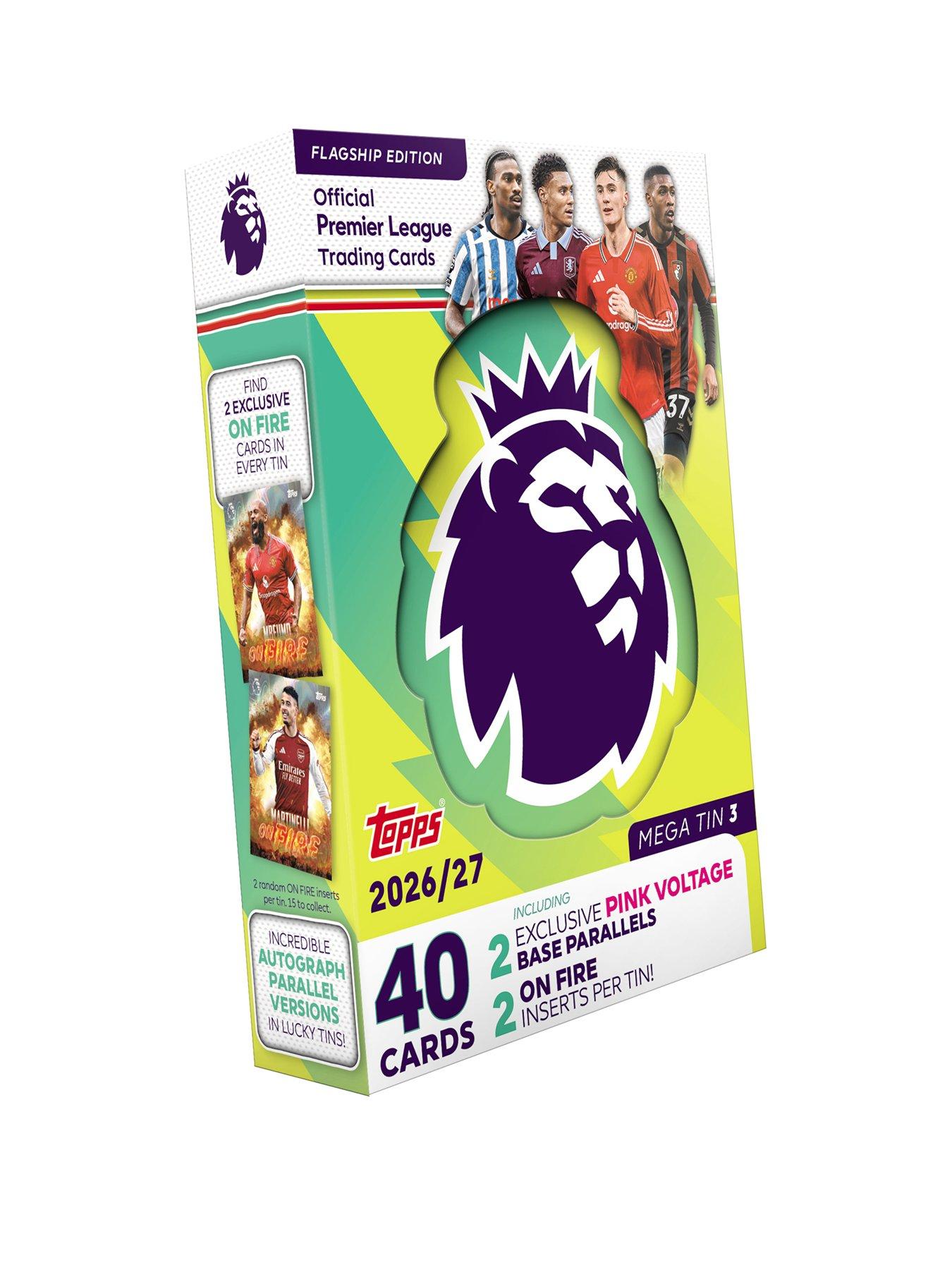 Topps Flagship Premier League 2027 Mega Tin #3 Lid - Yellow