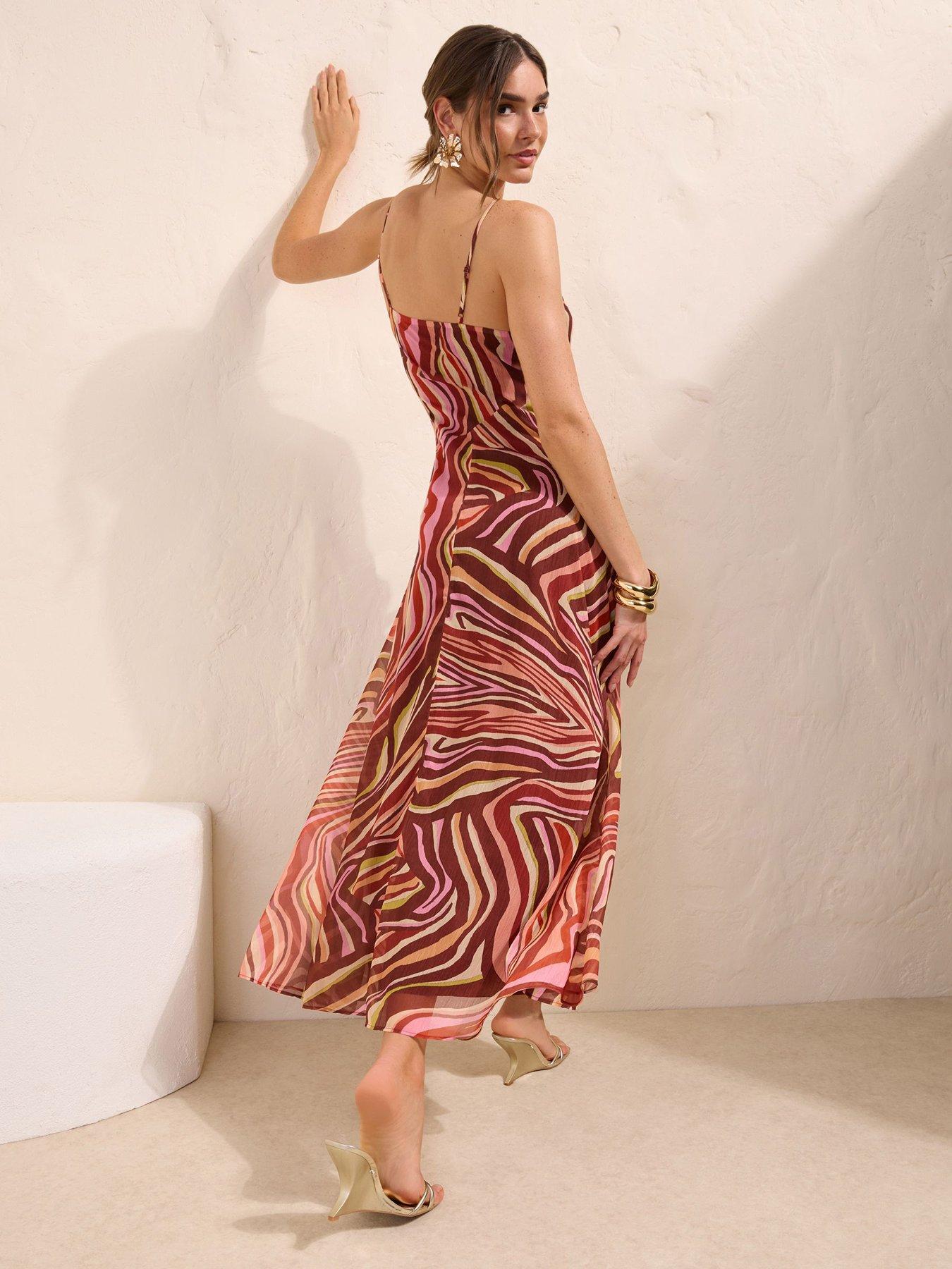 Image 2 of 4 of Friends Like These Chif Swirl Strap Mid - Red
