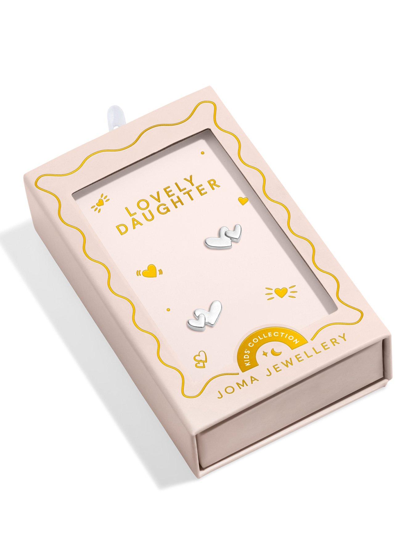Joma Jewellery Kids Moments To Shine Lovely Daughter Earings - Silver-plated