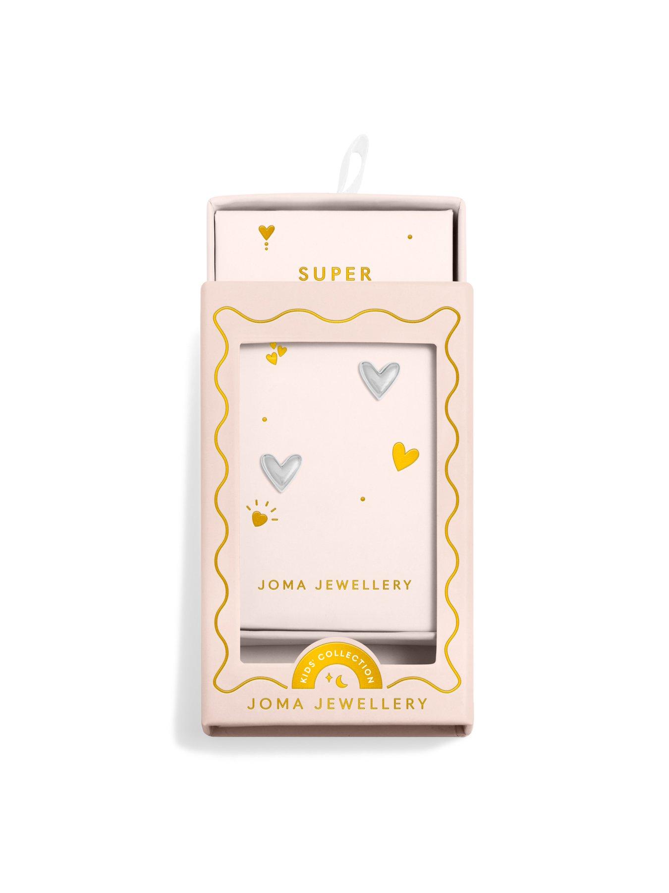 Image 4 of 5 of Joma Jewellery Kids Moments To Shine Super Sister Earrings - Silver-plated