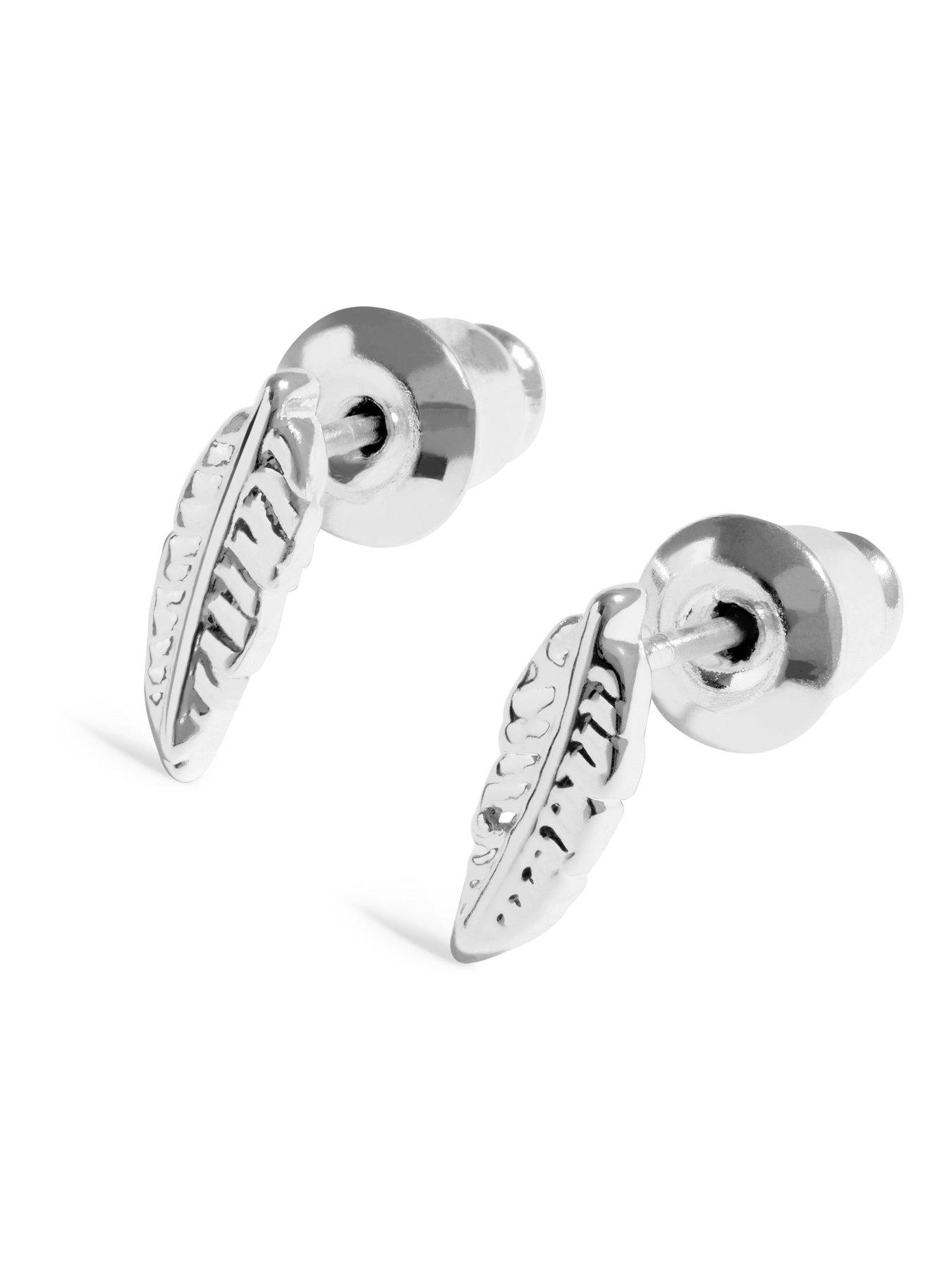 Image 3 of 5 of Joma Jewellery MOMENTS TO SHINE 'FEATHER' Stud Earrings