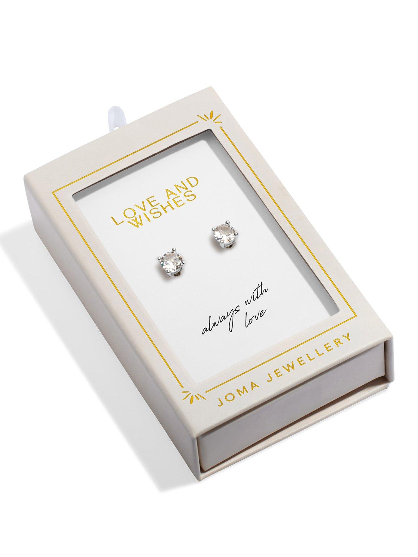Joma Jewellery Moments To Shine Love And Wishes Stud Earrings