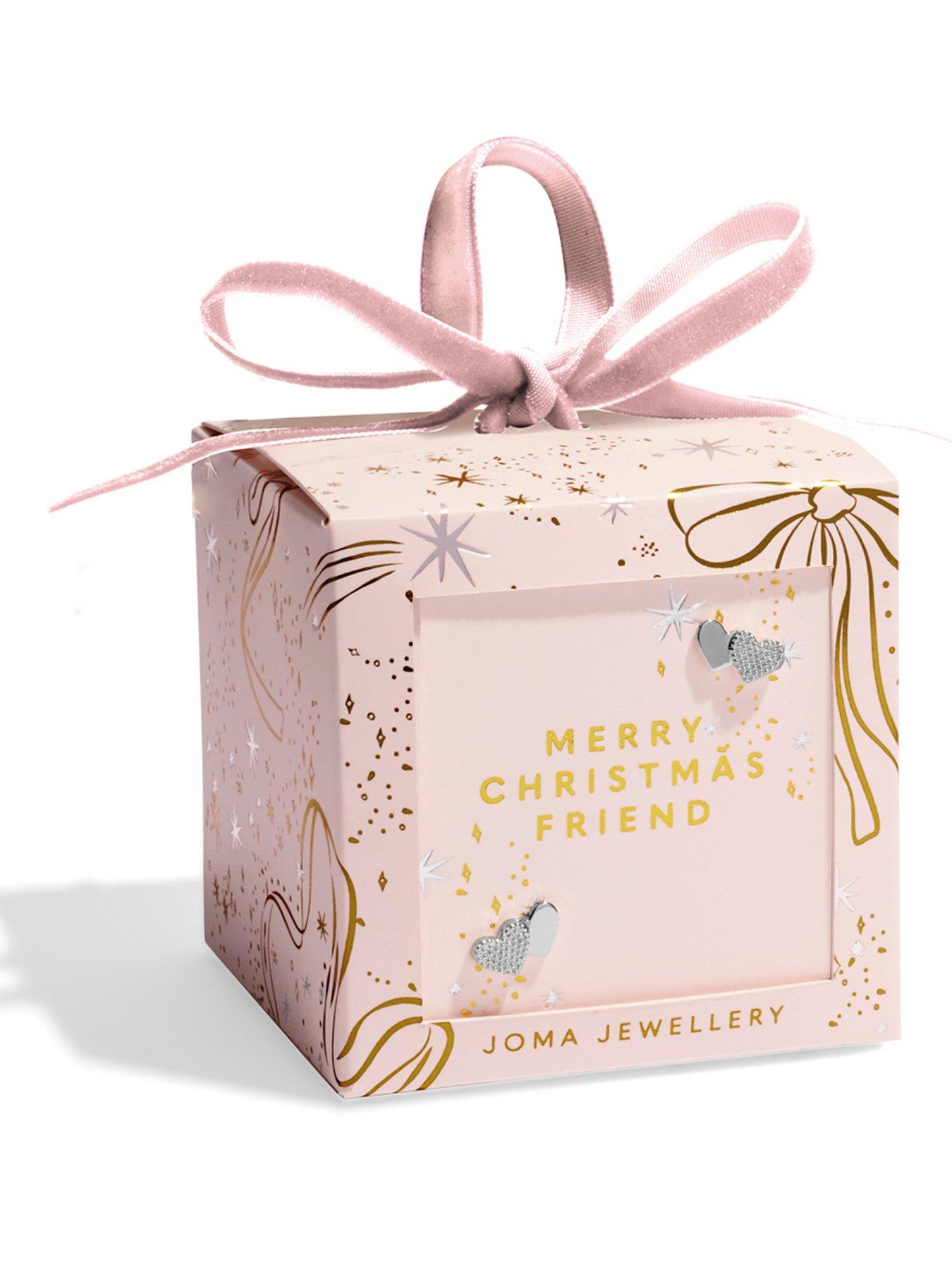 Joma Jewellery EARRING BAUBLE 'MERRY CHRISTMAS FABULOUS FRIEND' Earrings