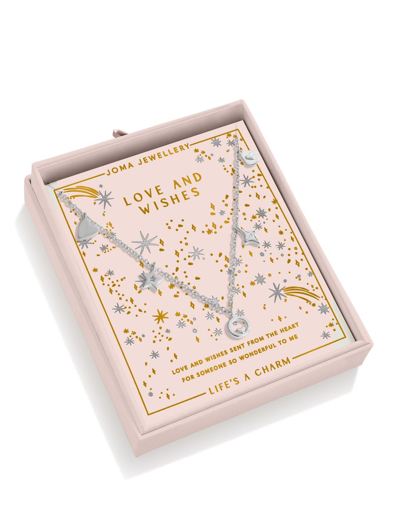 Joma Jewellery CHRISTMAS LIFE'S A CHARM 'LOVE AND WISHES'  Necklace