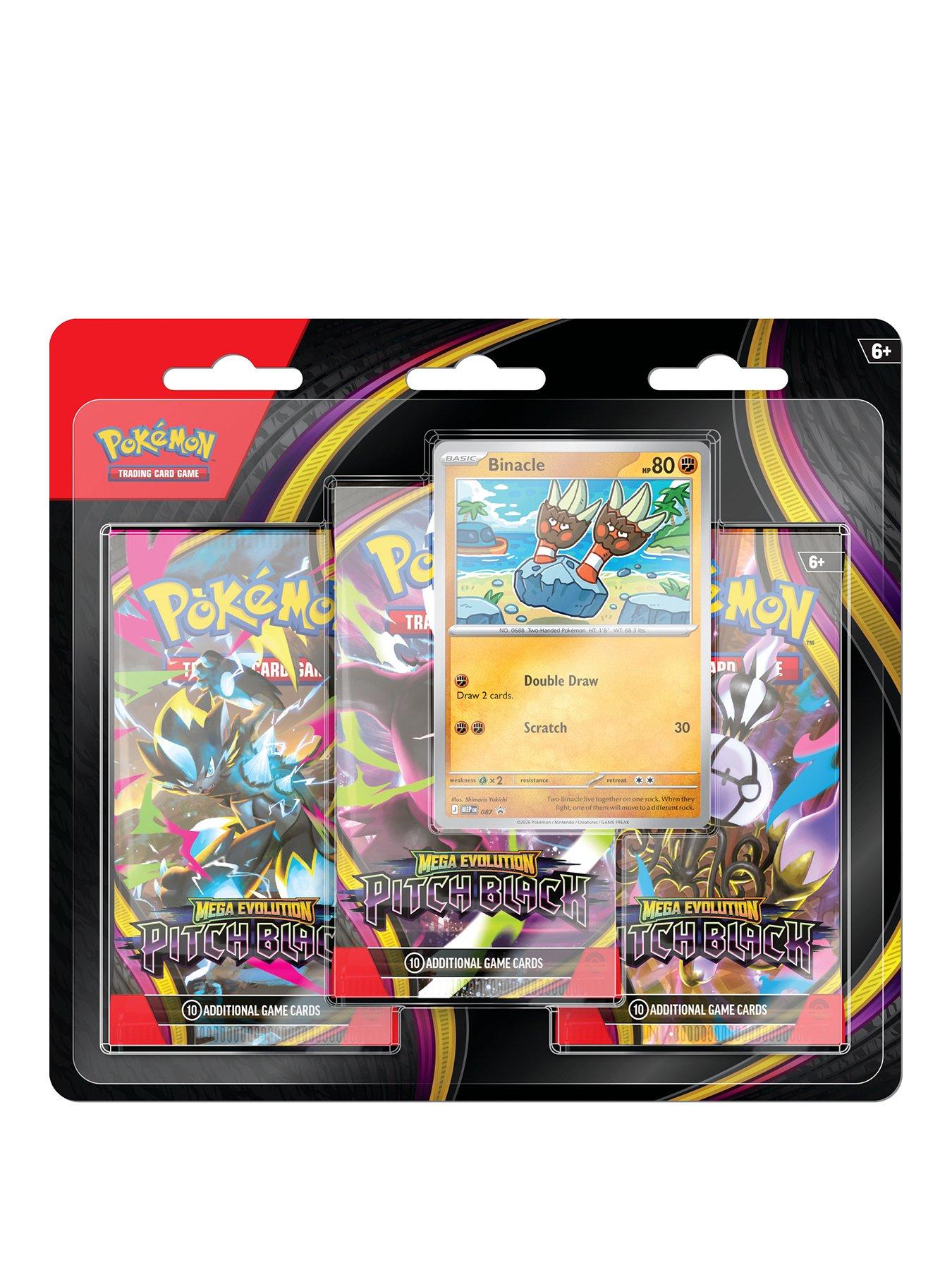 Pokemon Mega Evolution Pitch Black 3 Pack