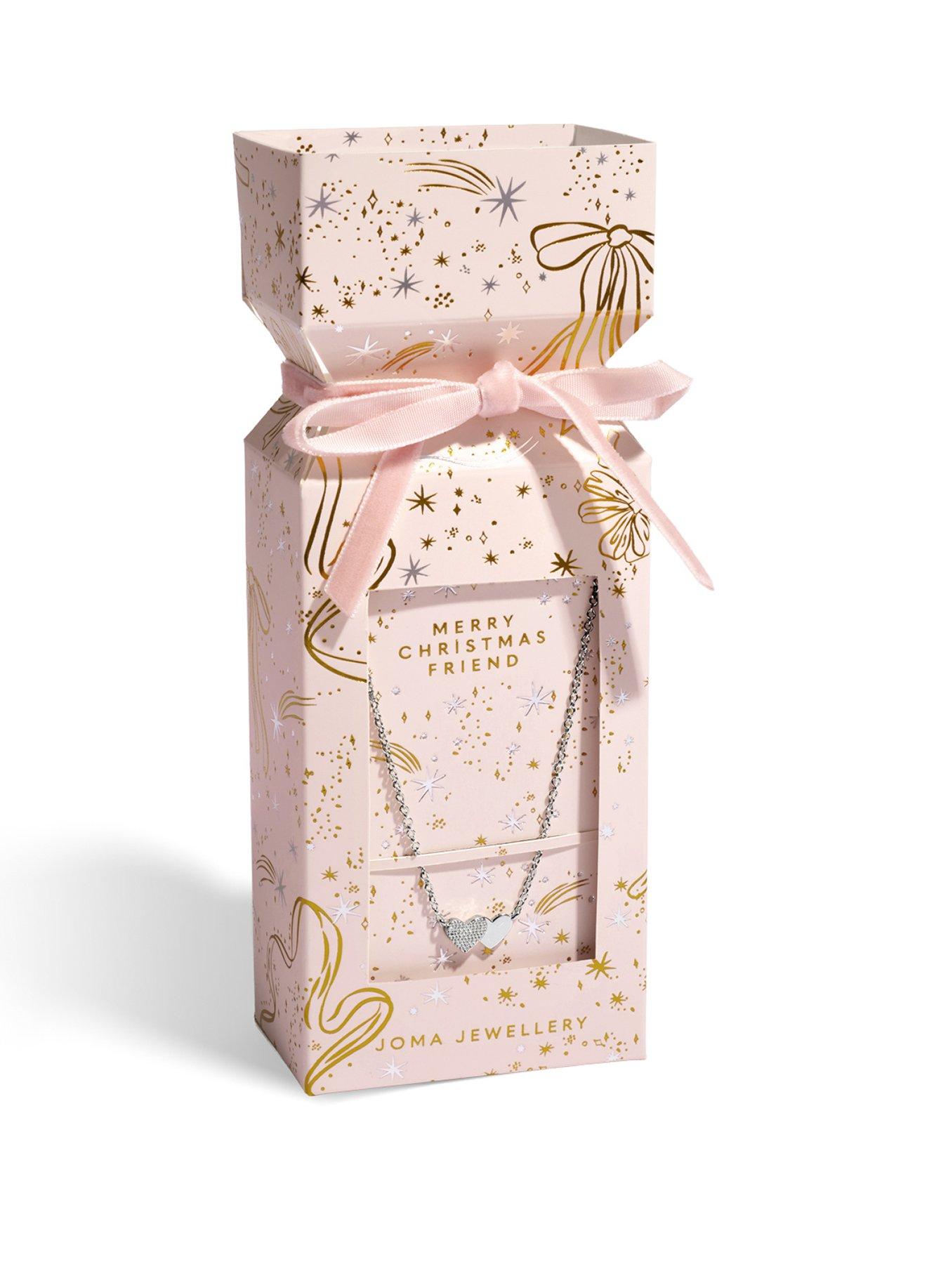 Joma Jewellery NECKLACE CHRISTMAS CRACKER 'MERRY CHRISTMAS FABULOUS FRIEND'