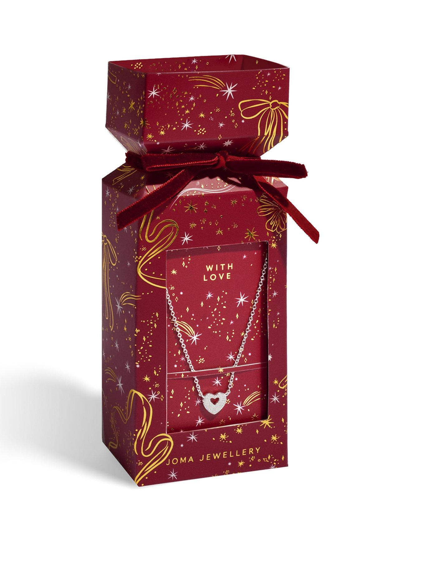 Joma Jewellery Necklace Christmas Cracker 'With Love'