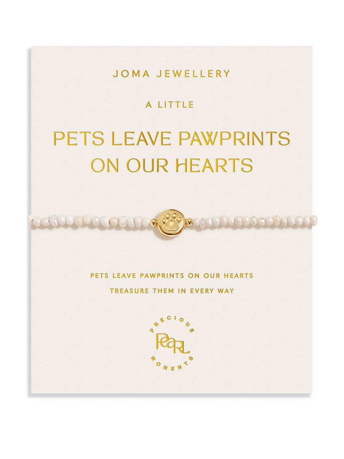 Joma Jewellery PRECIOUS MOMENTS 'PETS LEAVE PAWPRINTS ON OUR HEART' Bracelet