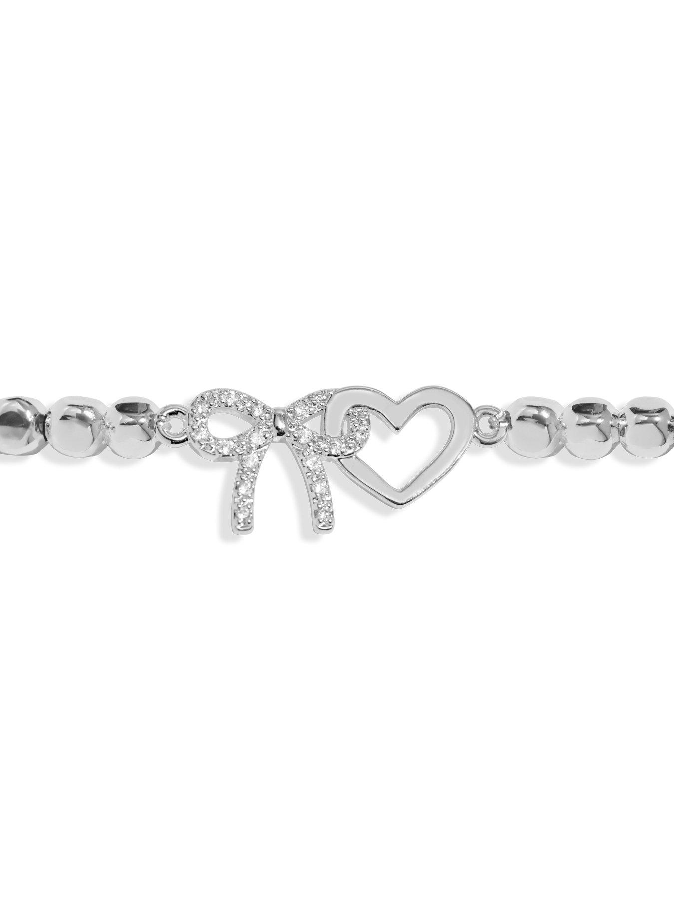 Image 4 of 6 of Joma Jewellery Forever Yours From Me To You Thank You Bracelet - Silver-plated