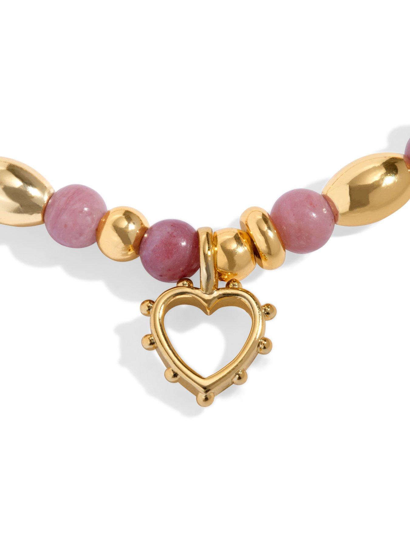 Image 4 of 7 of Joma Jewellery Affirmation Card Friendship Bracelet - Gold plated