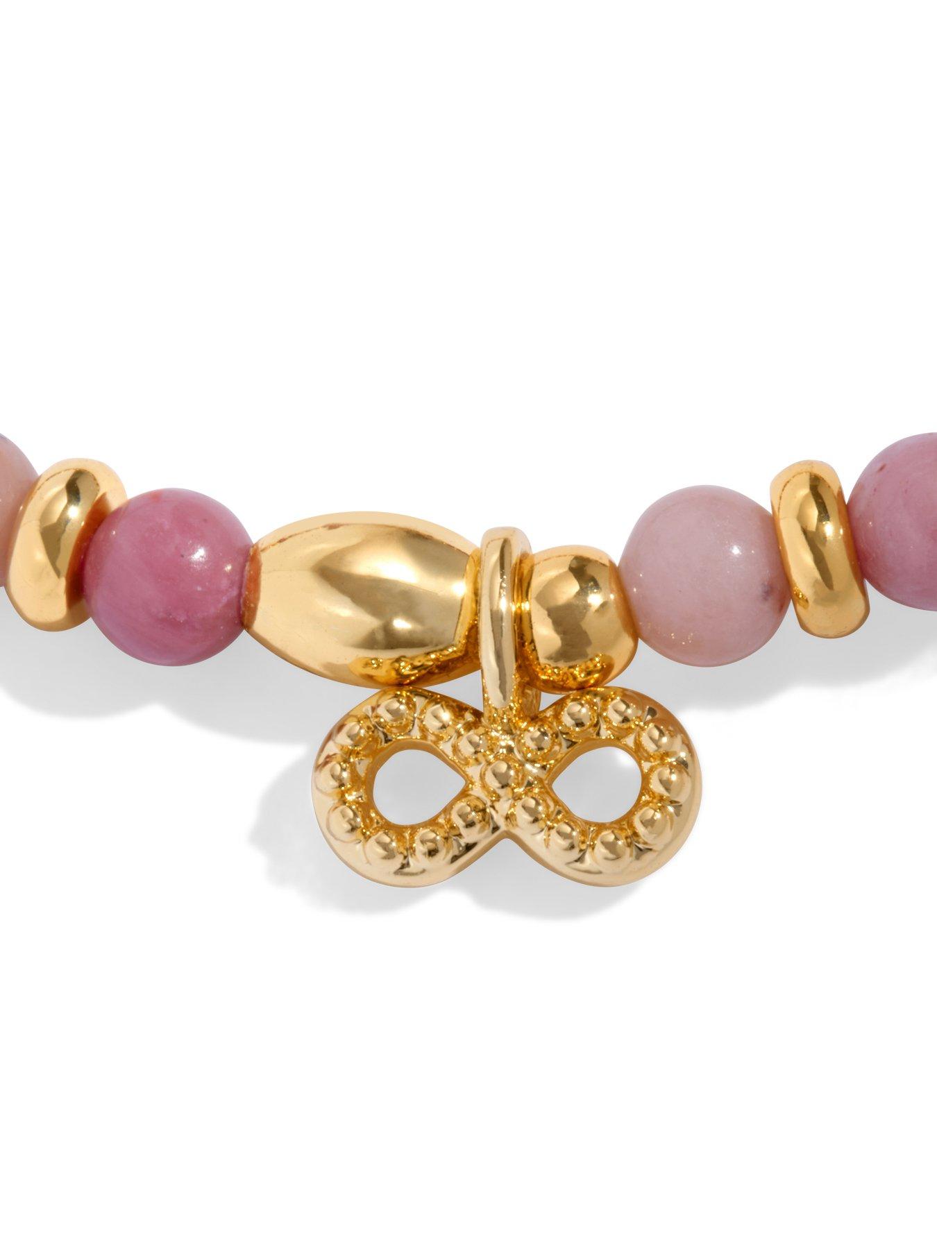 Image 5 of 7 of Joma Jewellery Affirmation Card Friendship Bracelet - Gold plated