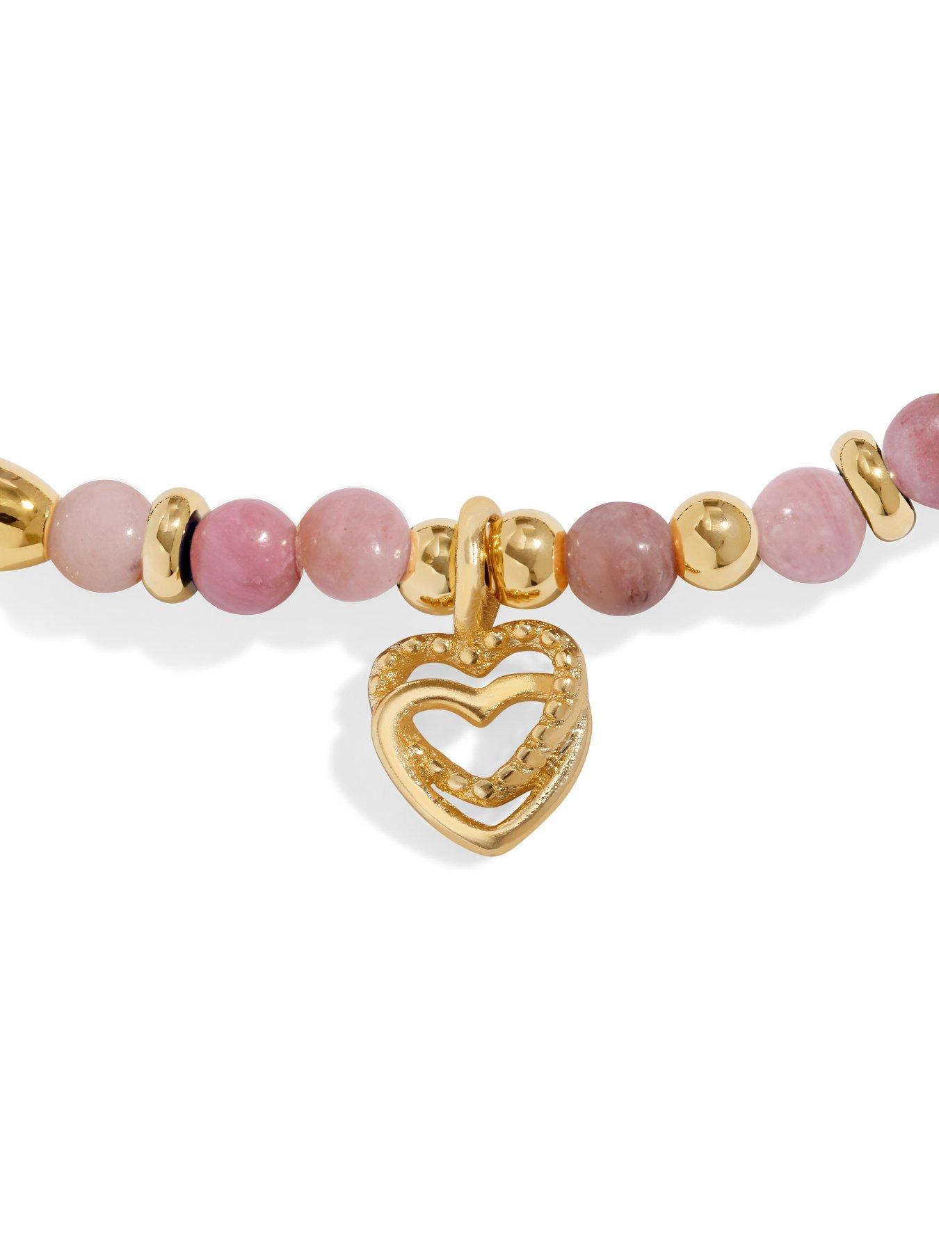 Image 6 of 7 of Joma Jewellery Affirmation Card Friendship Bracelet - Gold plated